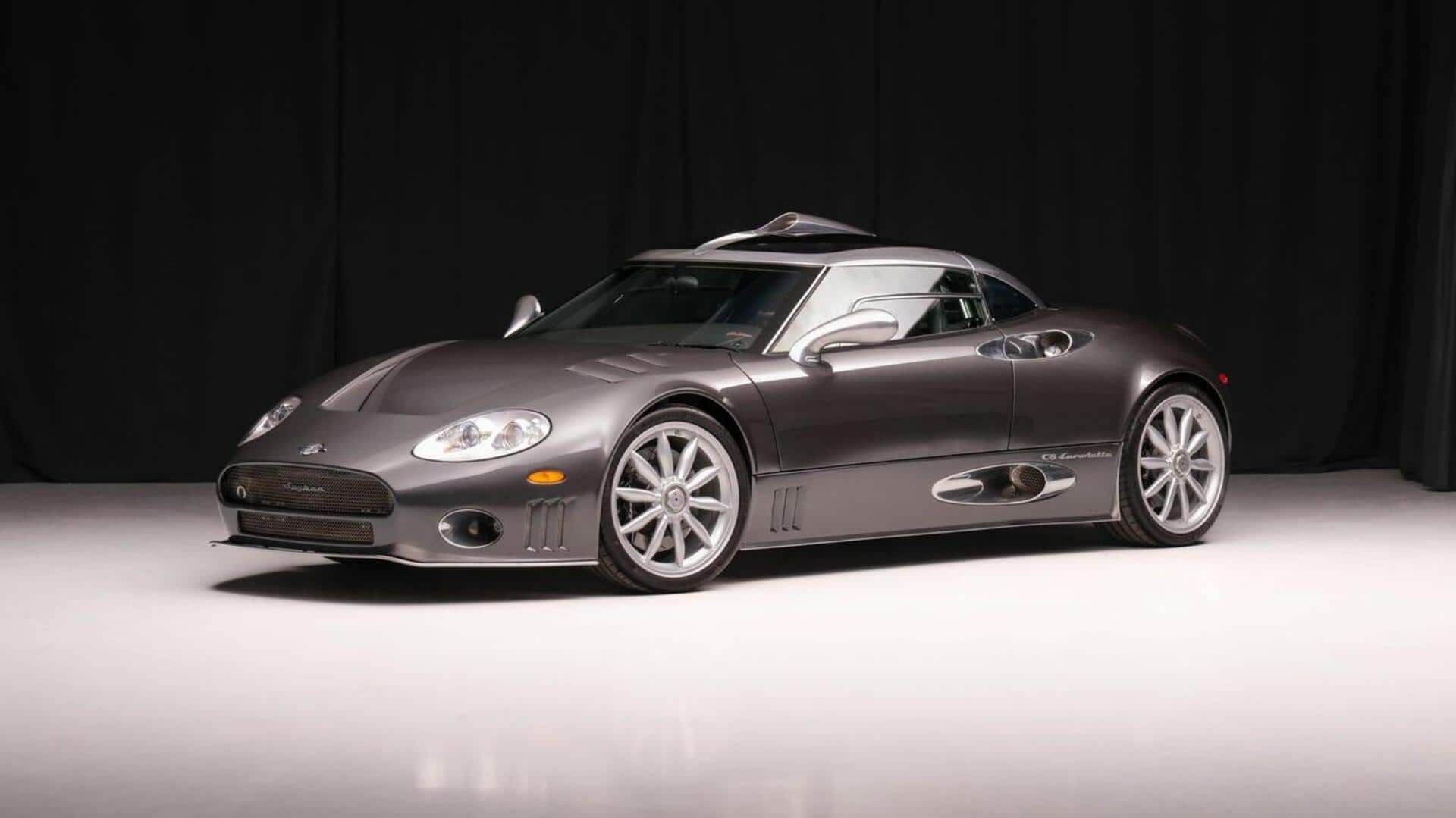 This futuristic Dutch supercar from 2008 is up for grabs