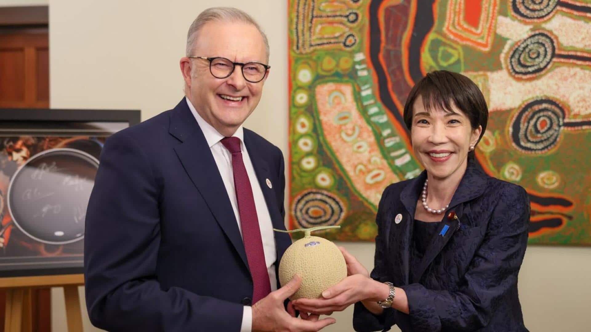 Japanese melons joke lands Australian PM Albanese in trouble