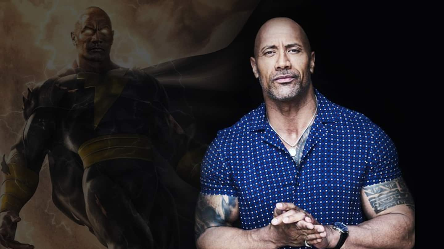 Dwayne Johnson's epic release date announcement for 'Black Adam'