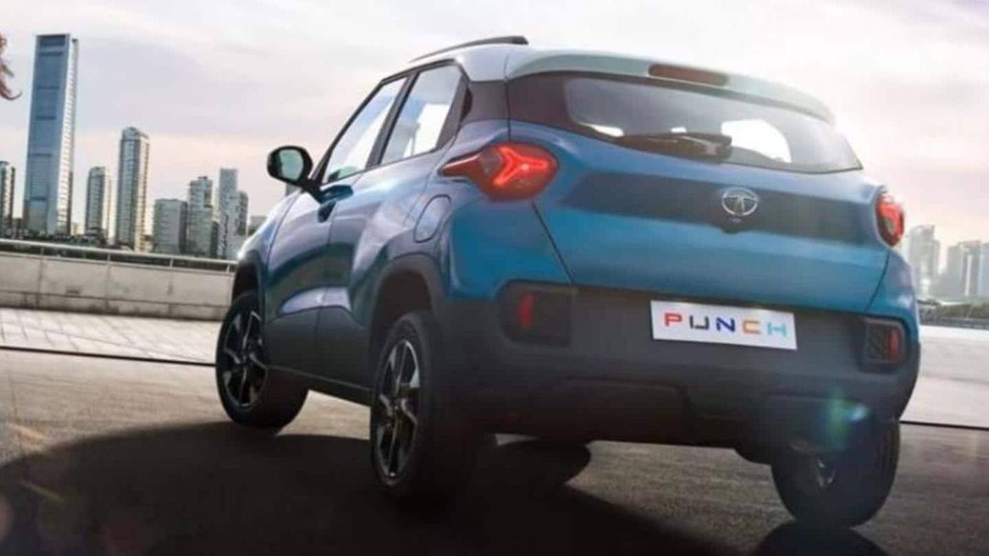 The micro-SUV has 16-inch wheels and a 'Humanity Line' grille The micro-SUV has 16-inch wheels and a 'Humanity Line' grille