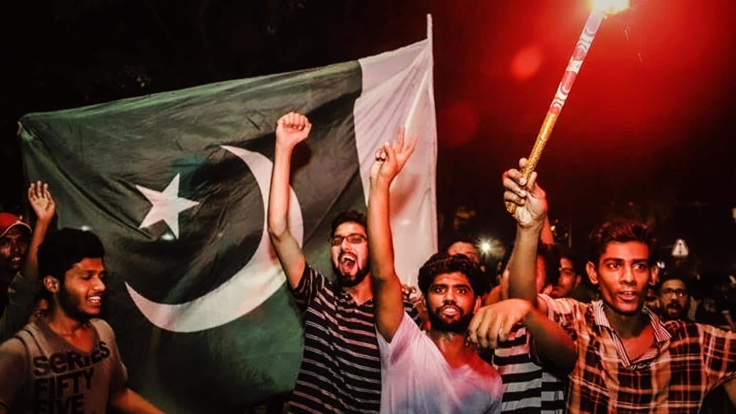 Many face police action for celebrating Pakistan's win against India