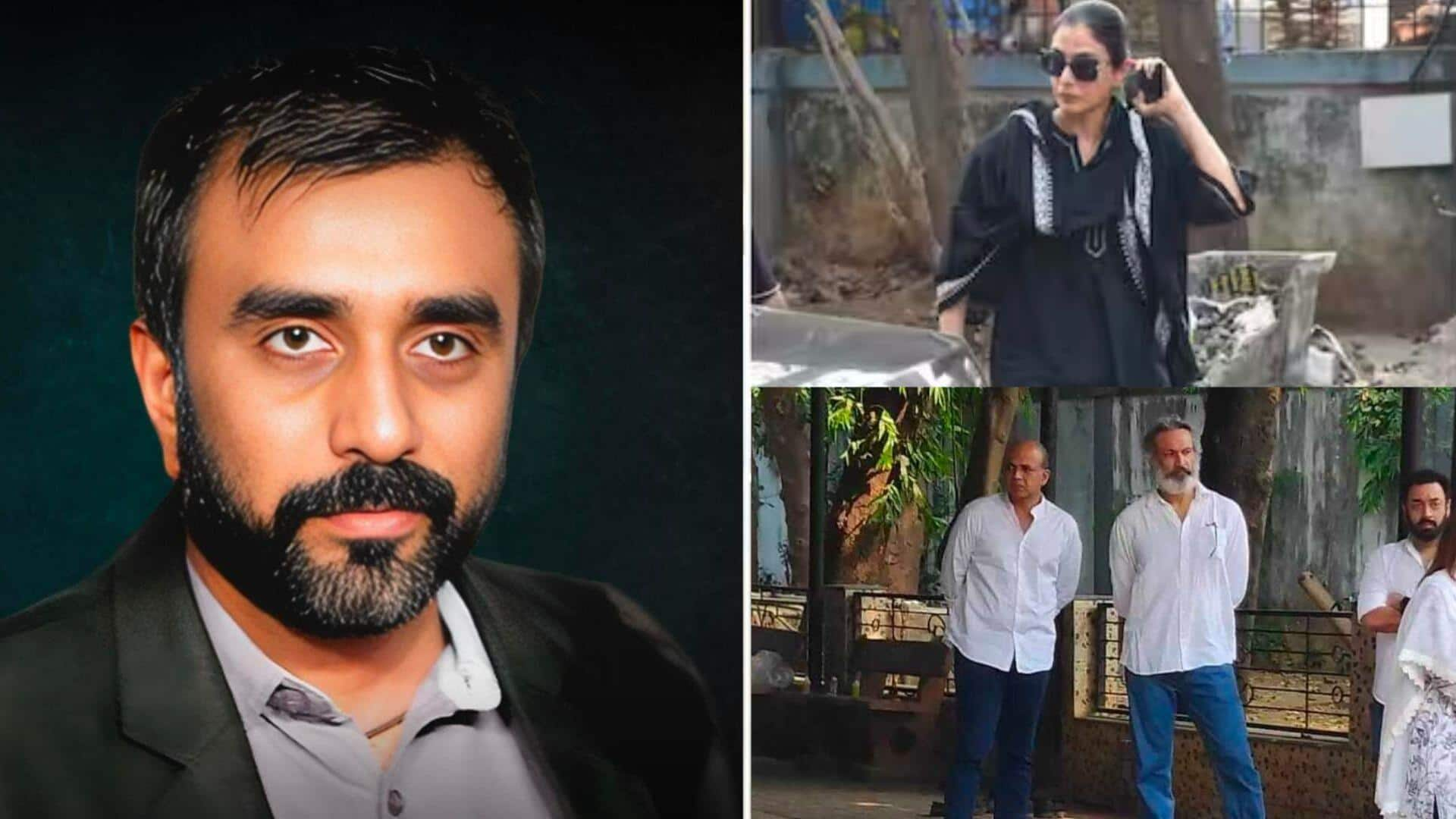 Sanjay Gadhvi's funeral: Tabu-Sonu Nigam attend 'Dhoom' director's last rites