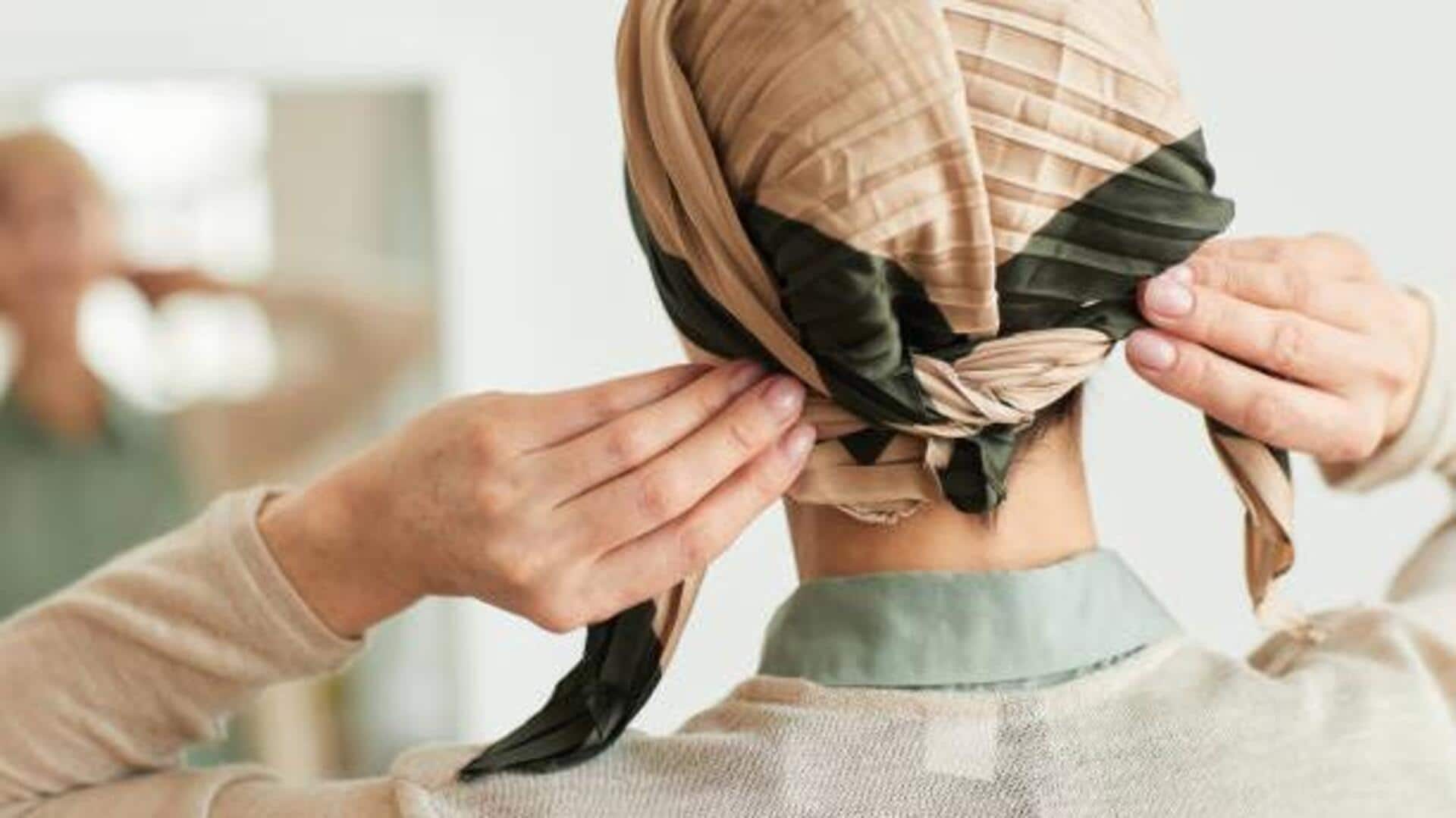 How to style headscarves