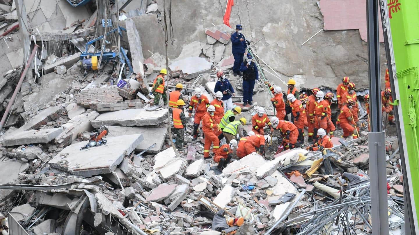 Last year, 29 died after building collapsed in Quanzhou Last year, 29 died after building collapsed in Quanzhou