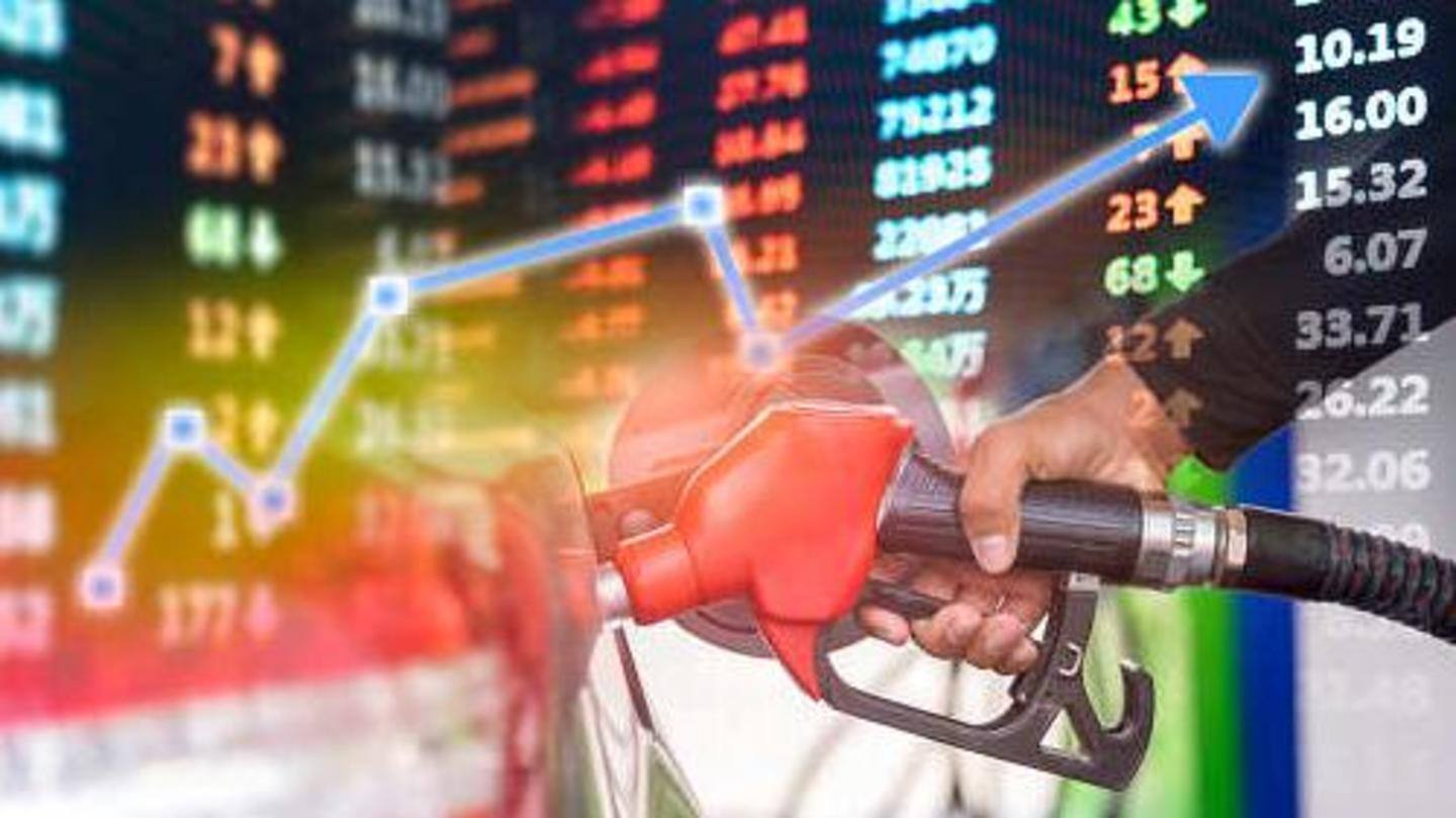 Tuesday was first increase in petrol price since September 5 Tuesday was first increase in petrol price since September 5