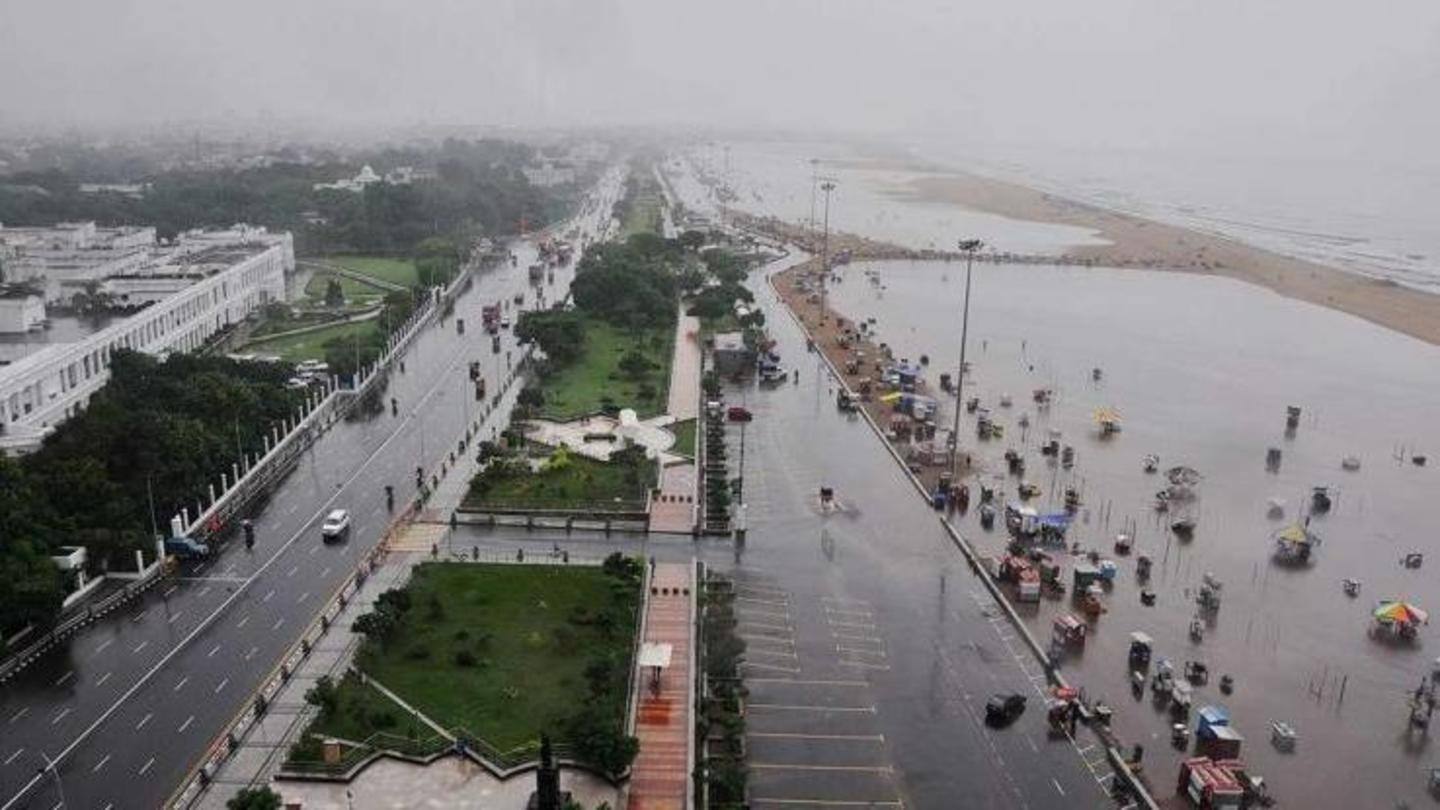Heaviest rains since 2015 in Chennai Heaviest rains since 2015 in Chennai