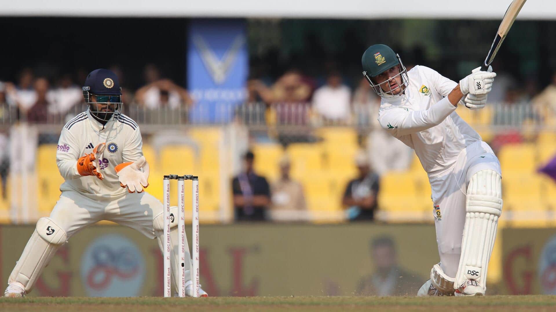 Guwahati Test: South Africa dent India with 489 runs  