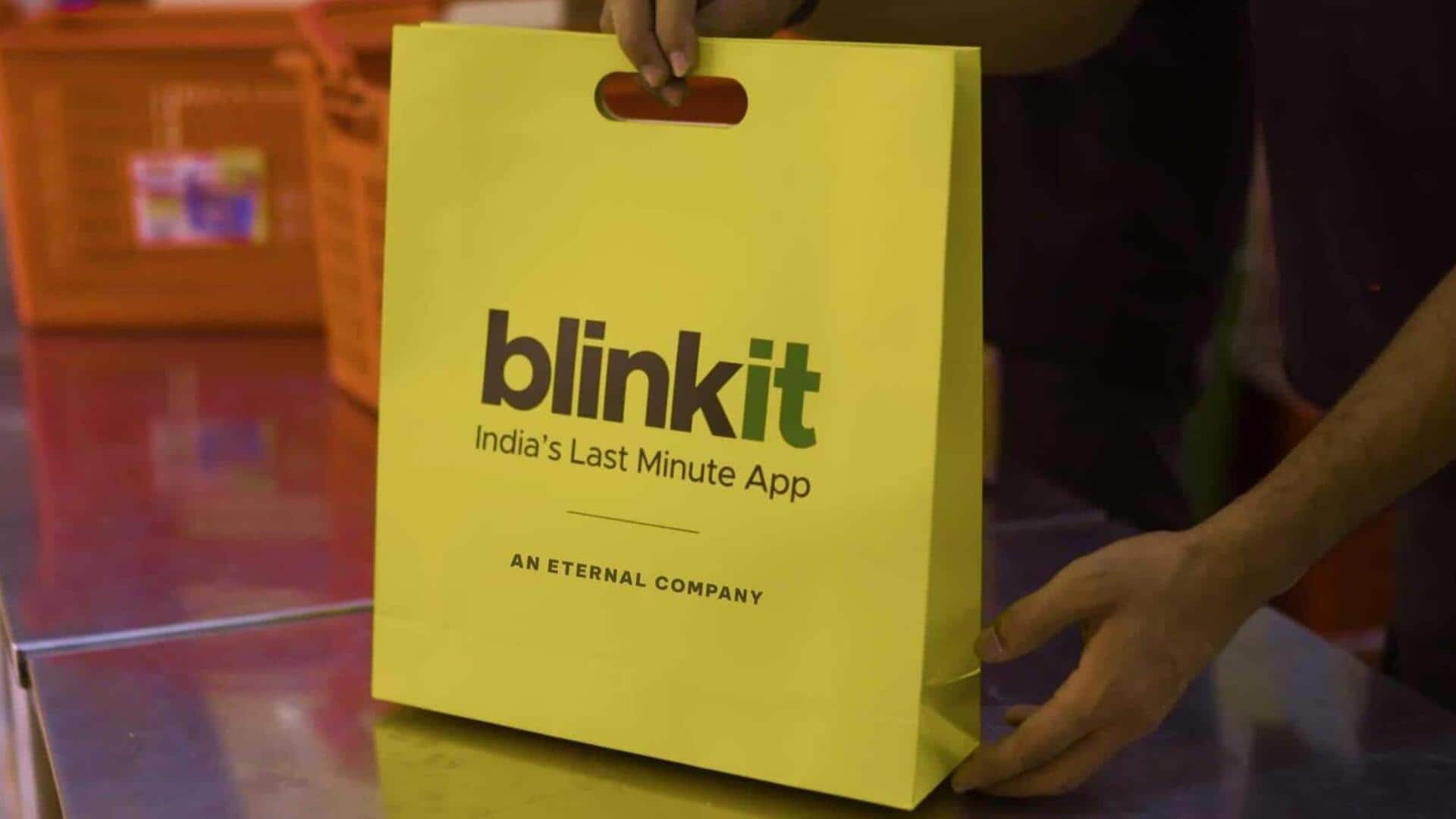 Blinkit shows distance to nearest store after 10-minute delivery removal