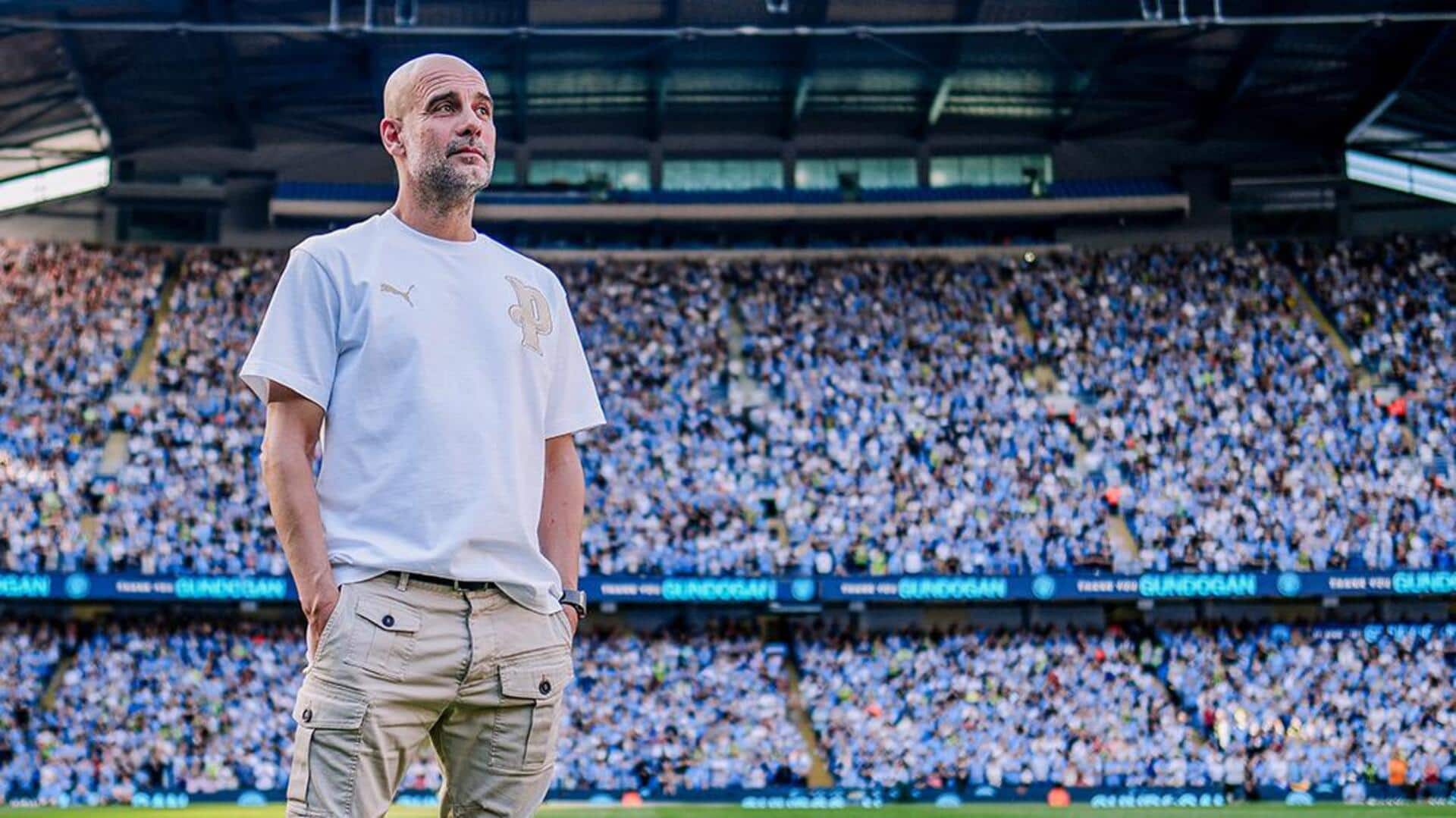 Pep Guardiola's final Manchester City game ends in a defeat