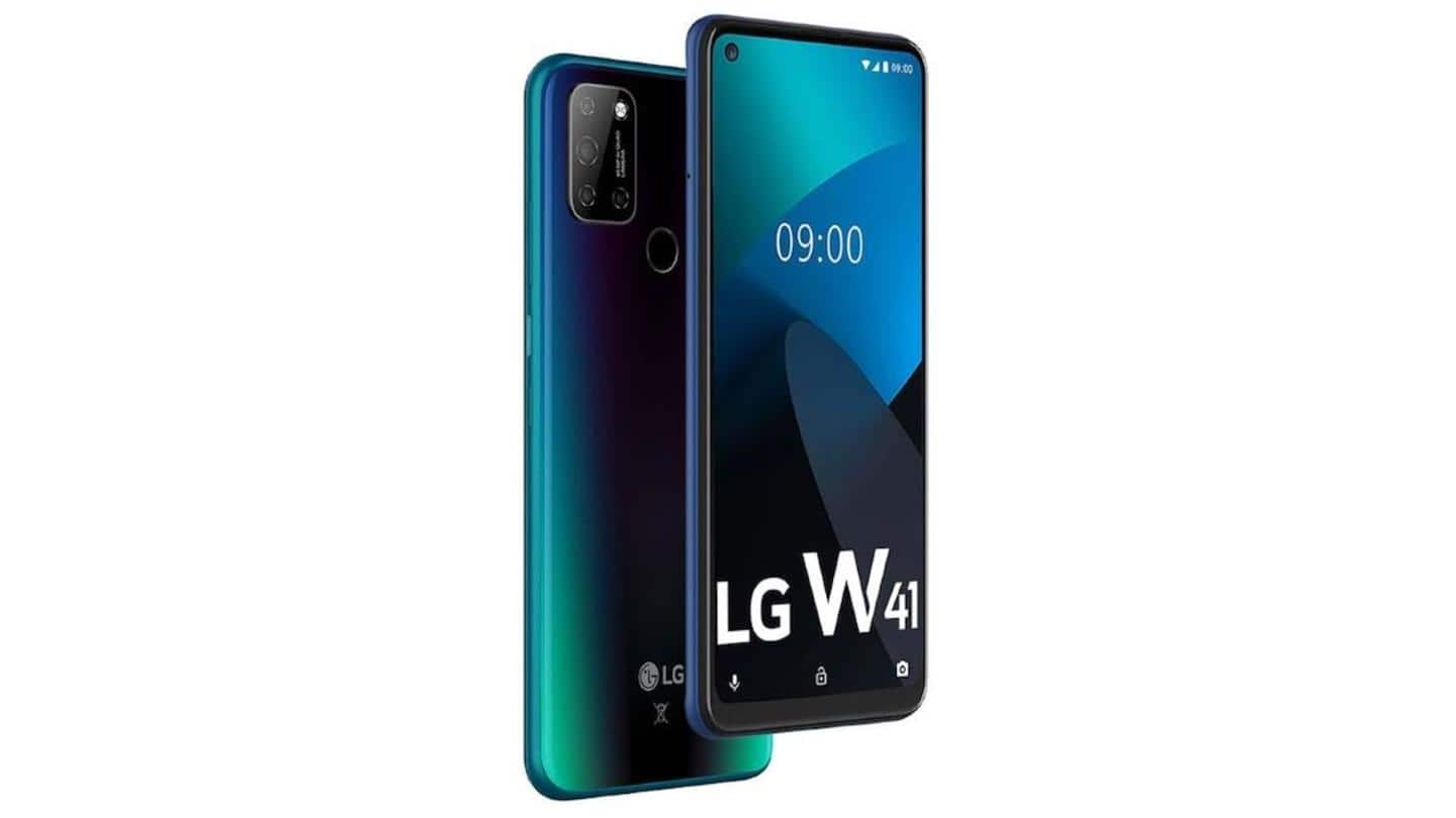 LG W41 series launched; prices start at Rs. 13,500