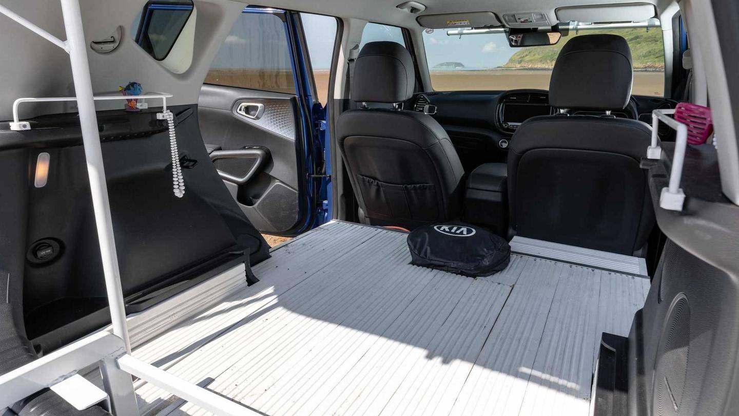 A 10.25-inch infotainment console and two seats are available A 10.25-inch infotainment console and two seats are available