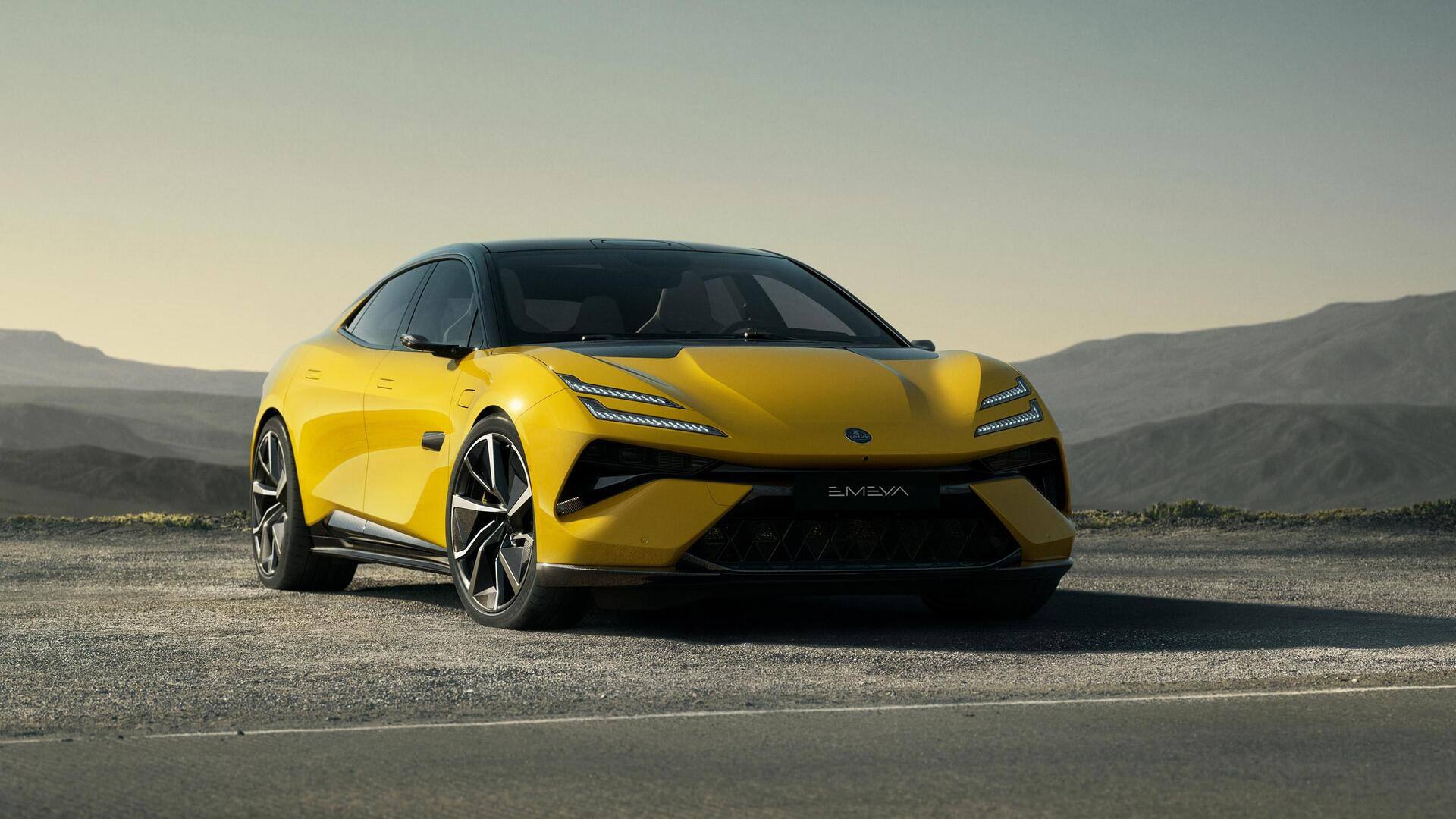 Lotus Emeya breaks cover as a high-performance electric sedan