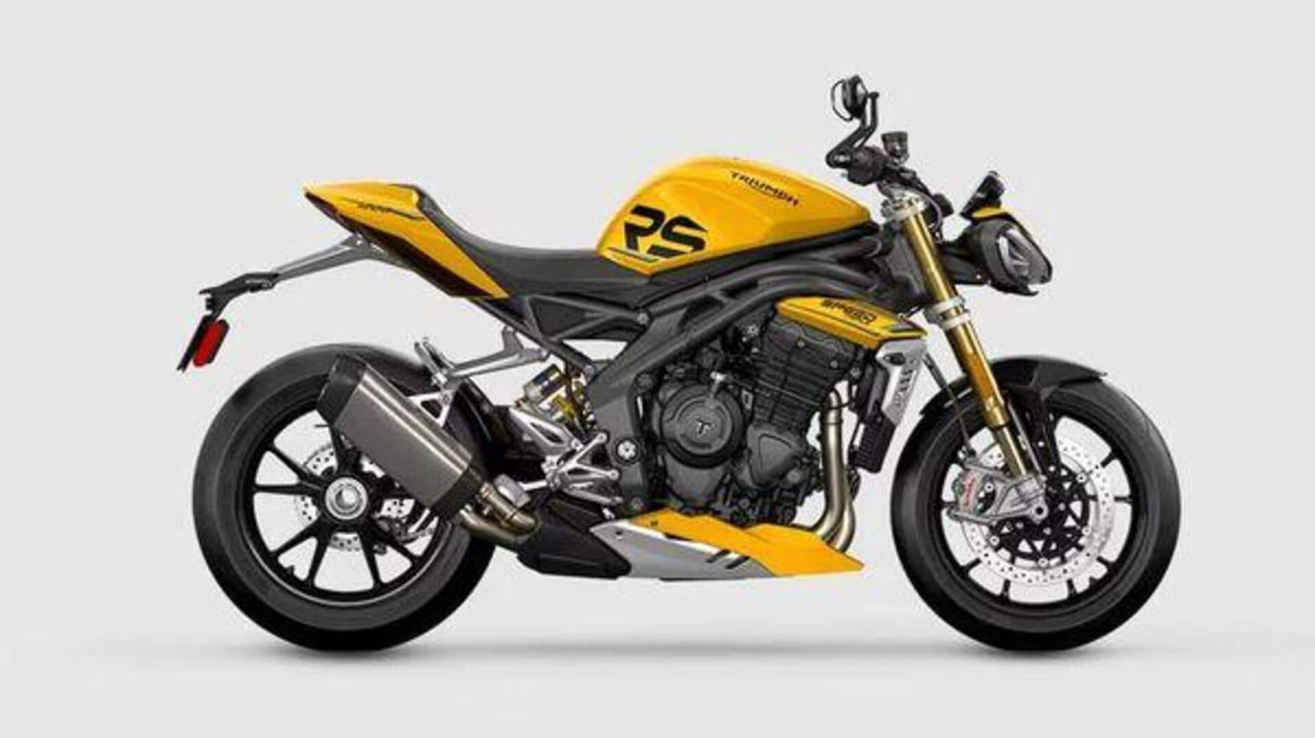 Triumph introduces new color option for Speed Triple 1200 RS