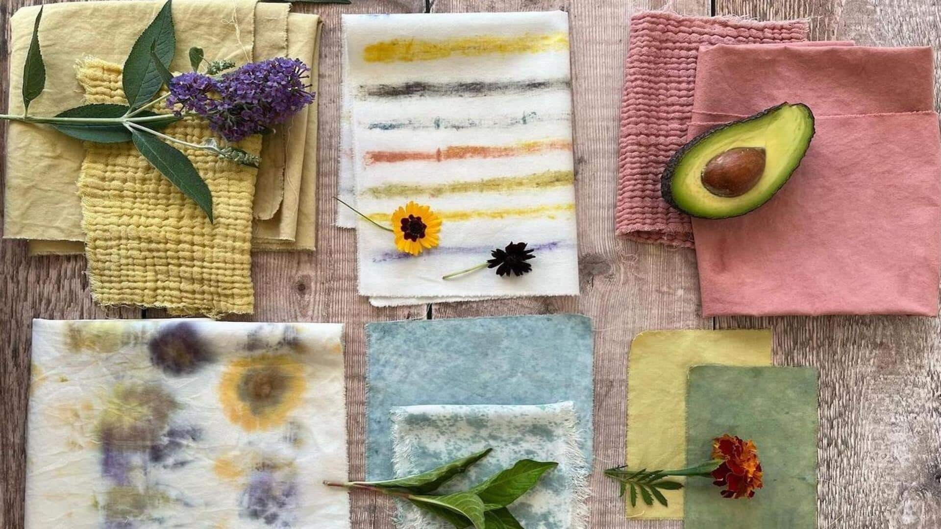 Exploring natural dye textile artistry