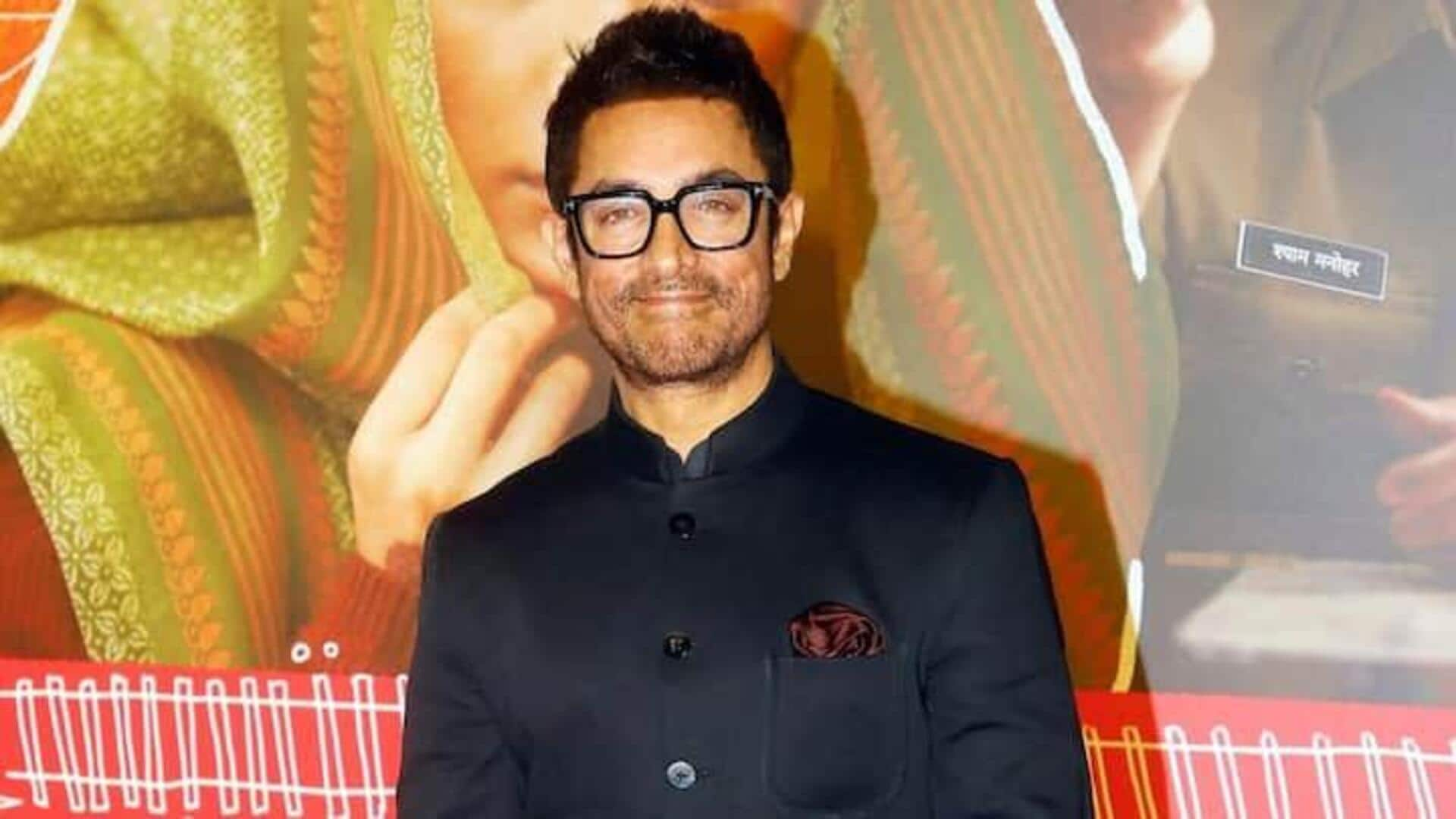 Aamir hints at Christmas release for 'Sitaare Zameen Par'