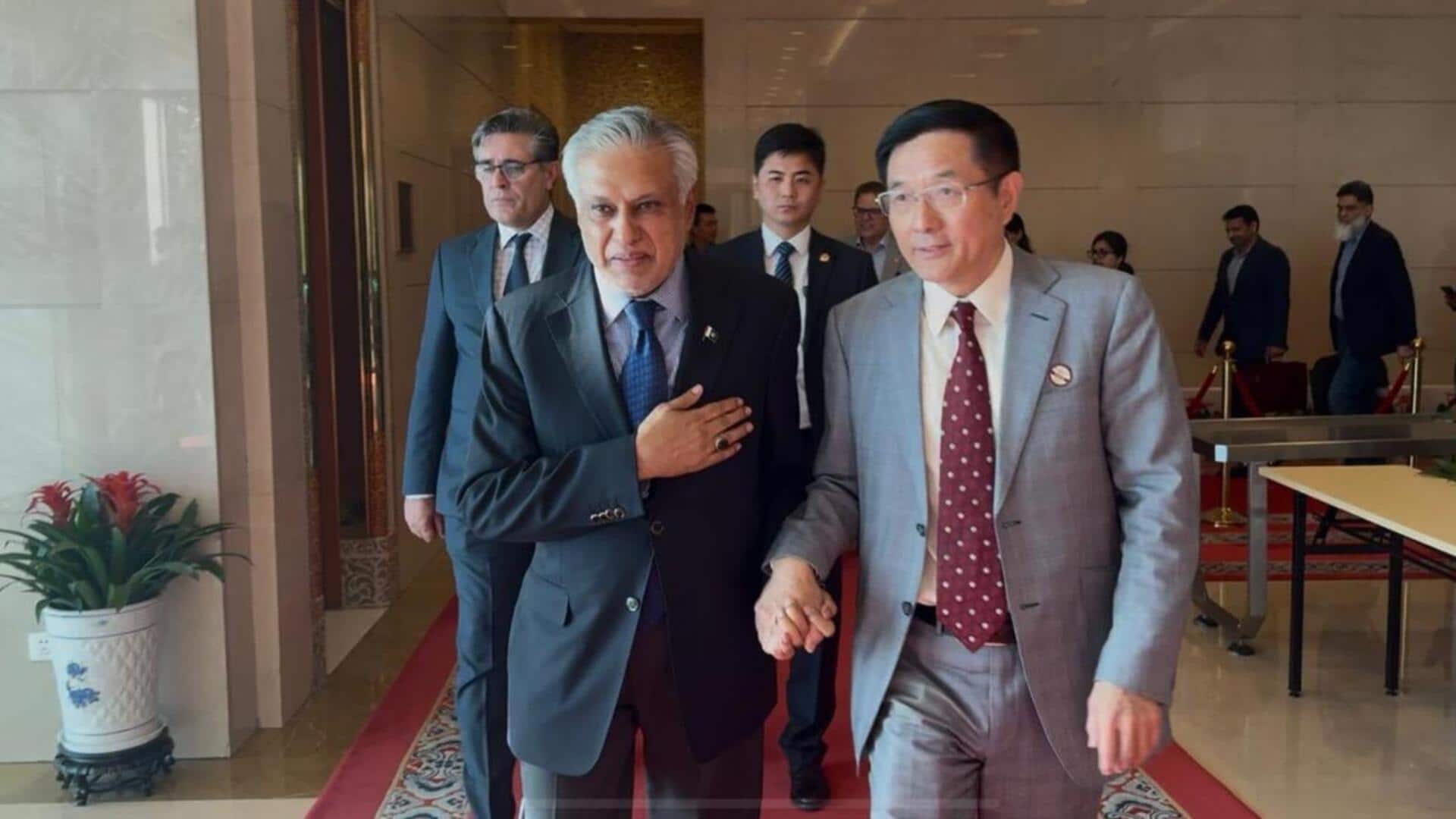 Pakistan's FM in China; Islamabad-Beijing expected to discuss security cooperation 