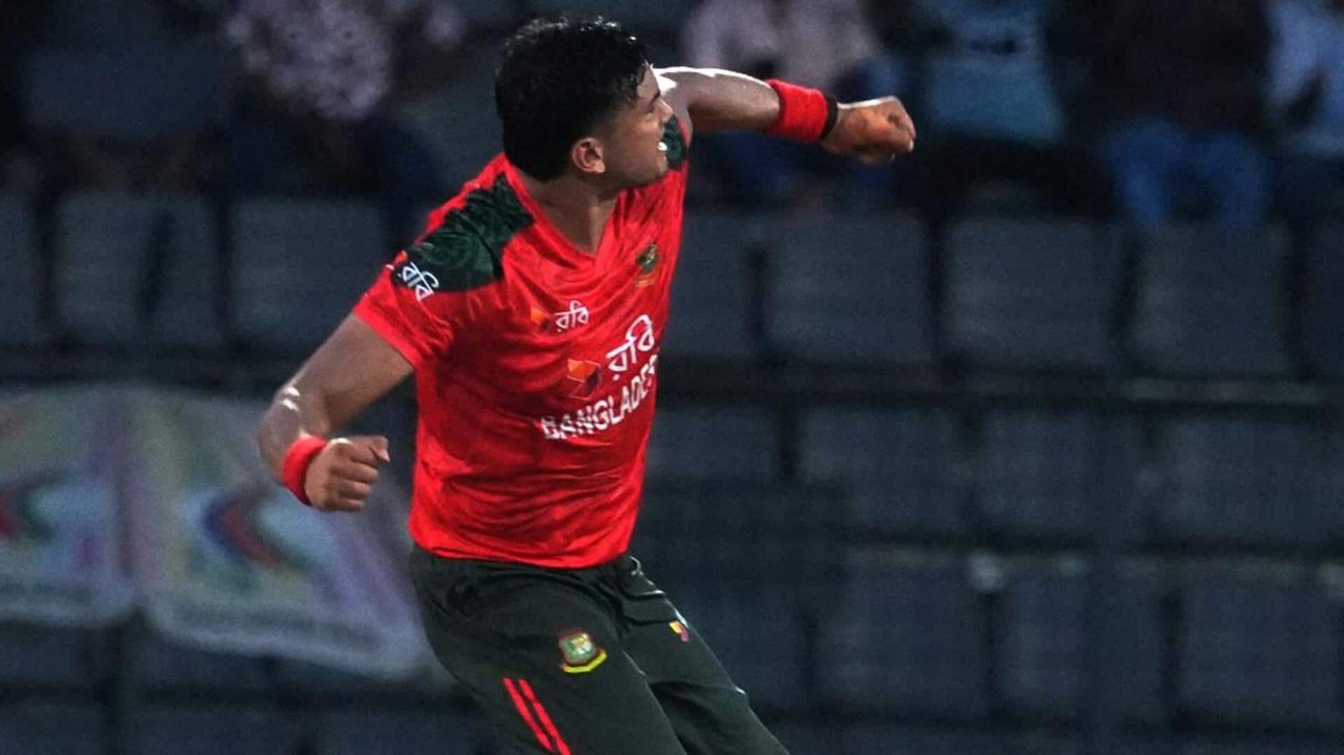 Taskin, Litton help Bangladesh overcome Netherlands in 1st T20I: Stats Taskin, Litton help Bangladesh overcome Netherlands in 1st T20I: Stats