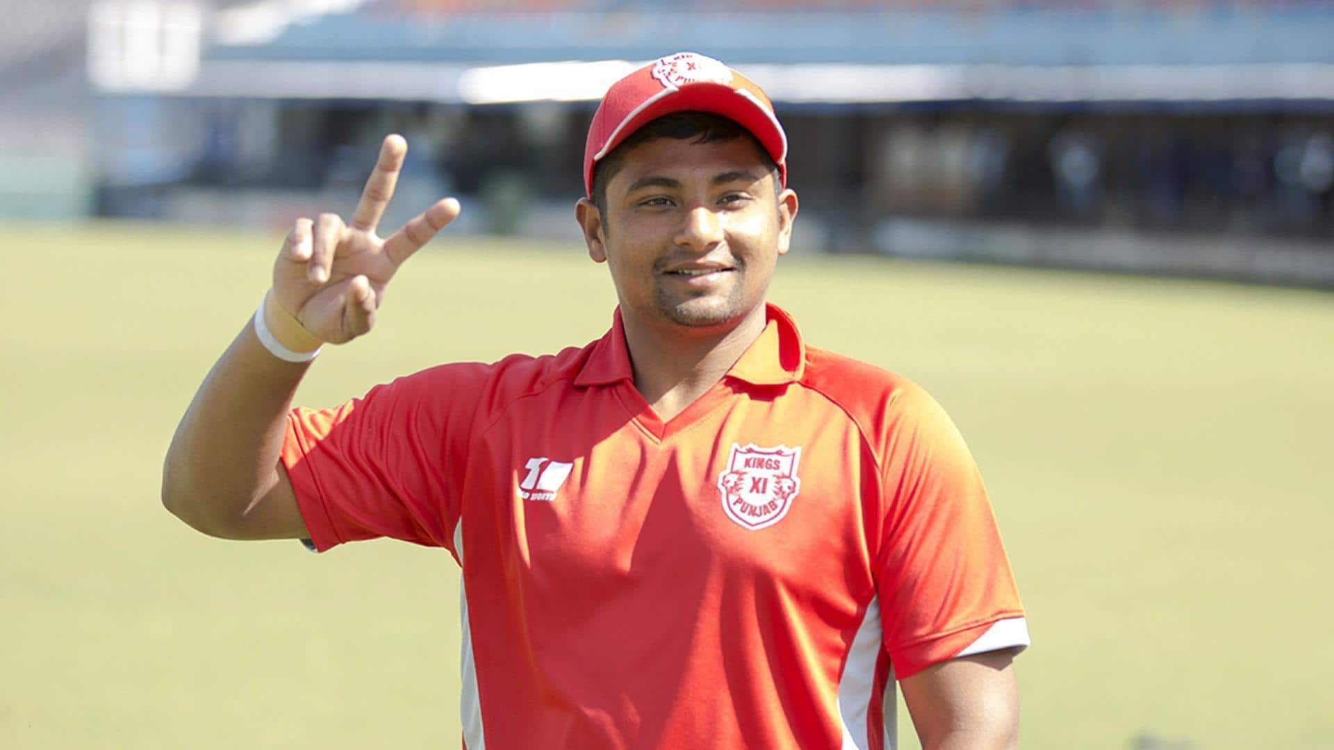 Sarfaraz Khan hammers 15-ball half-century on IPL 2026 auction day 