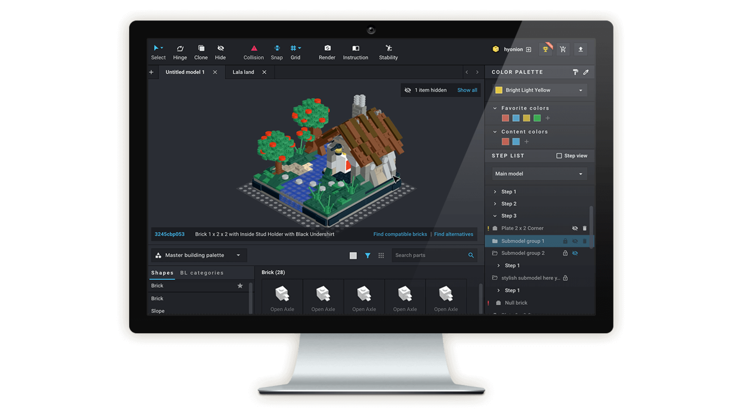 Studio 2.0 software can create LEGO equivalent of anything! Studio 2.0 software can create LEGO equivalent of anything!