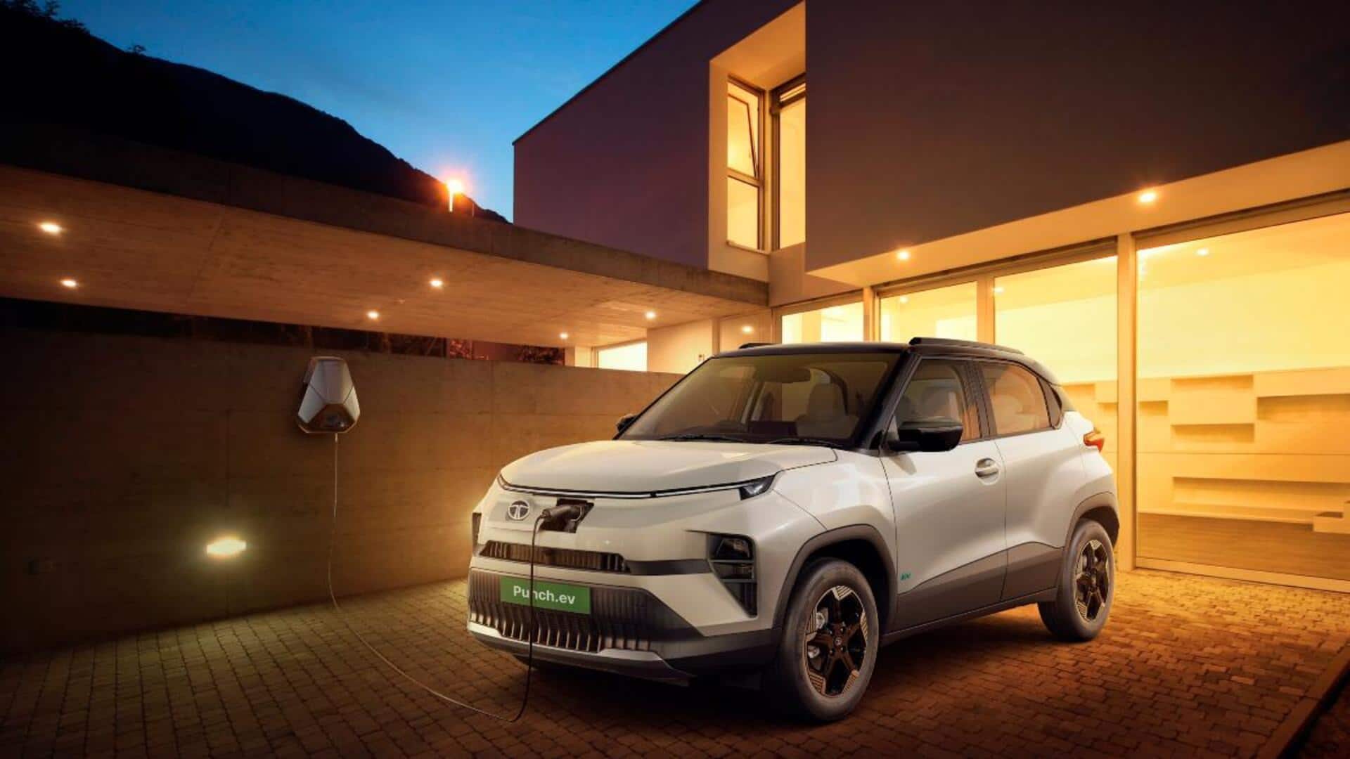 Tata Punch EV is available with discounts worth ₹50,000