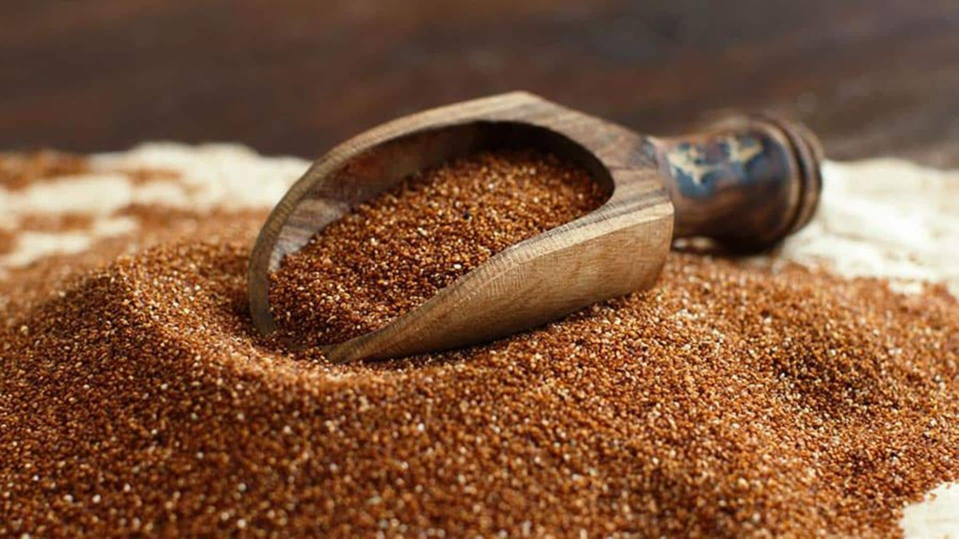 Crafting invigorating teff grain smoothies