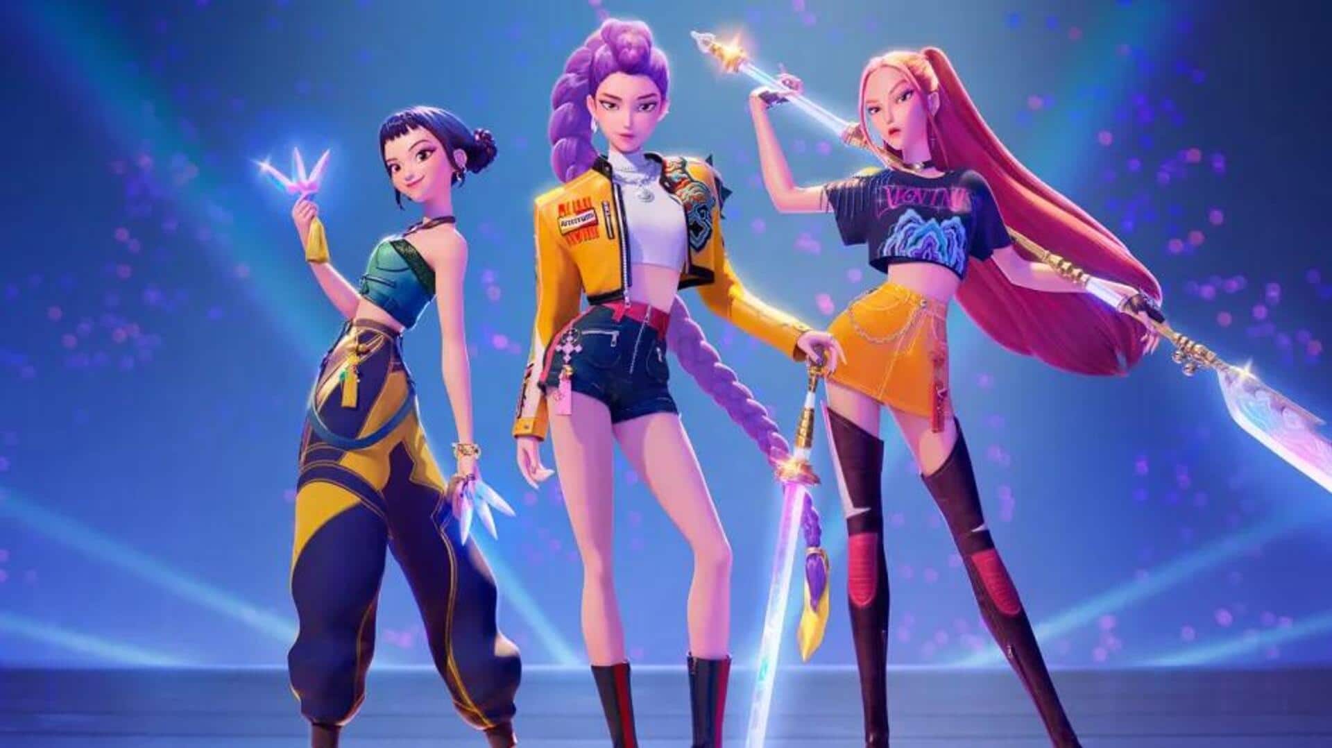 'K-Pop: Demon Hunters' eyes record as Netflix's top animation film 'K-Pop: Demon Hunters' eyes record as Netflix's top animation film