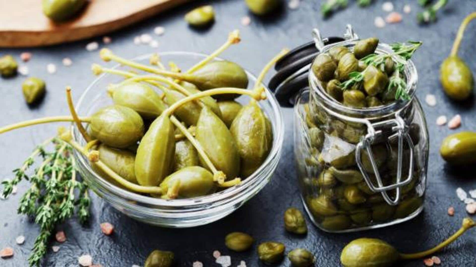 How to cook with pickled caperberries