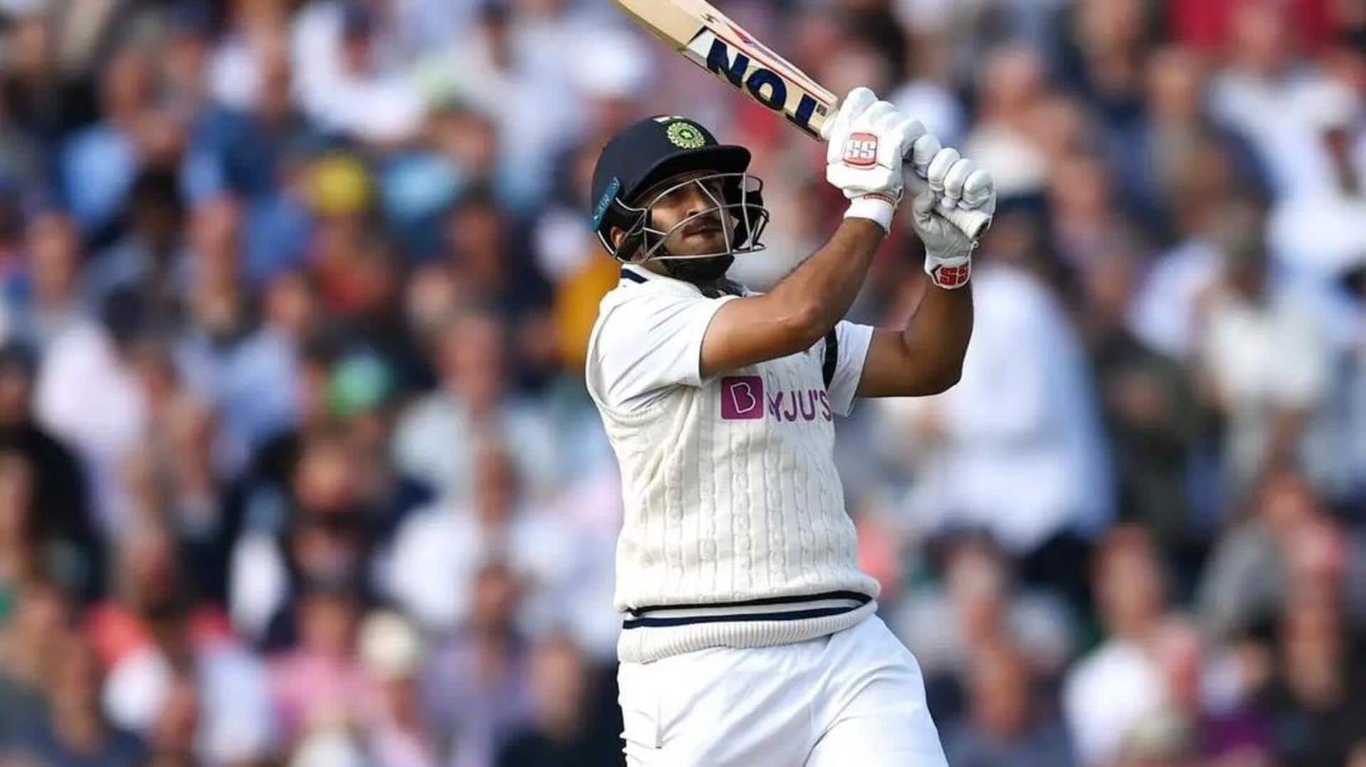 Ranji Trophy: Shardul Thakur hammers fiery fifty against Puducherry