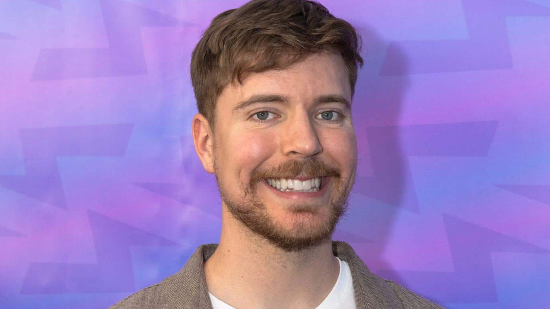 MrBeast becomes 1st YouTuber with more than 500M subscribers