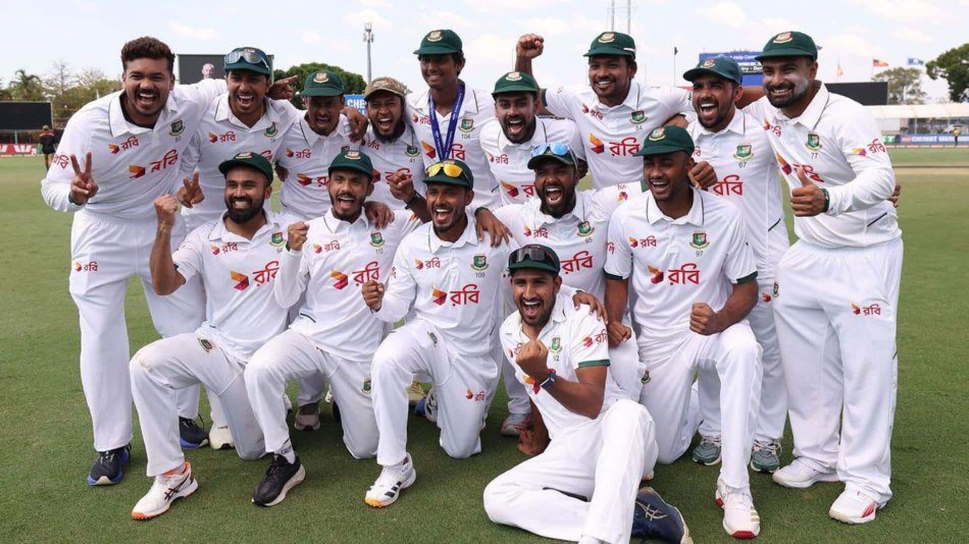 Listing Bangladesh's landmark Test wins away from home 