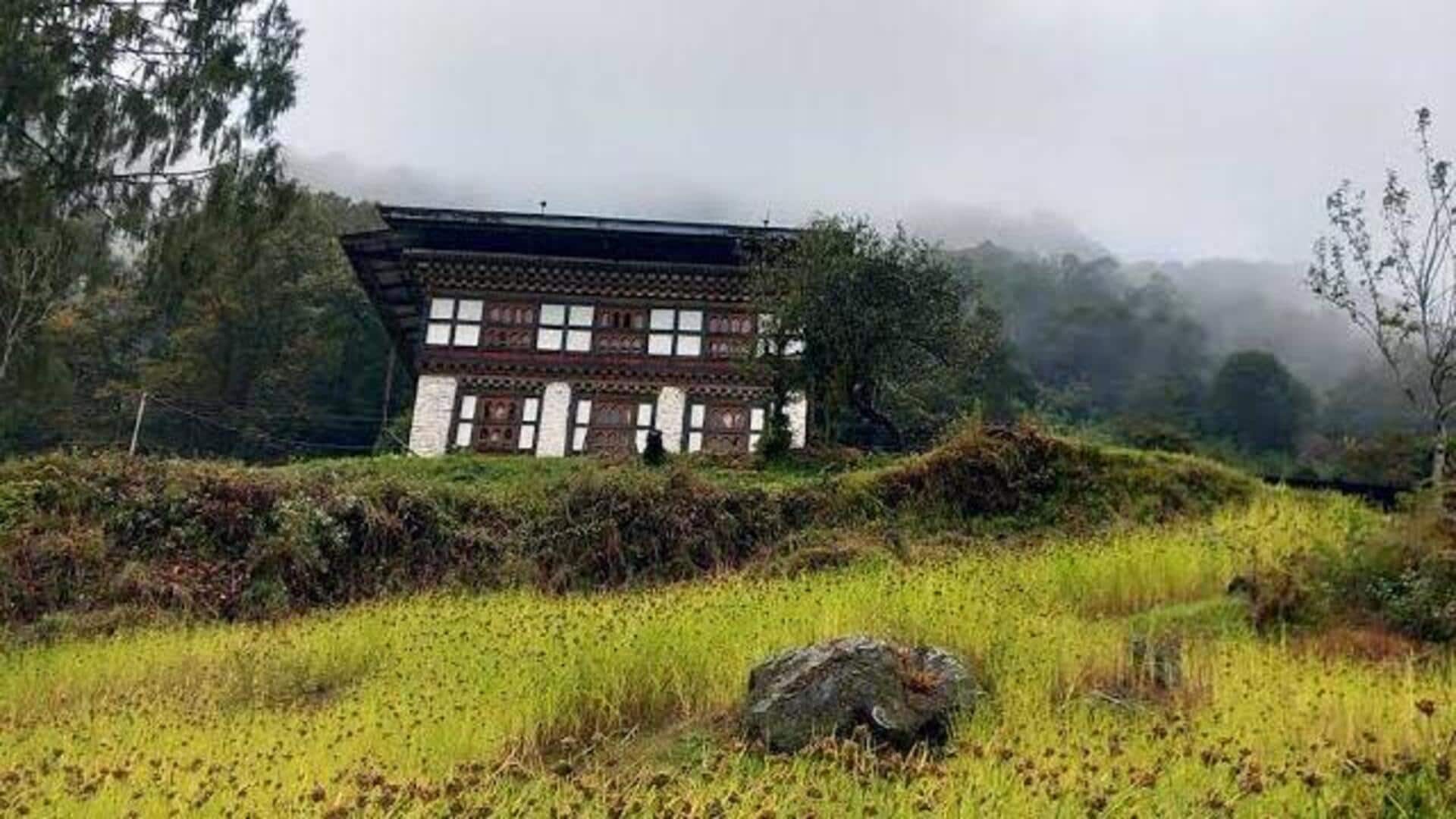 Experience local life through farmhouse stays in Bhutan 