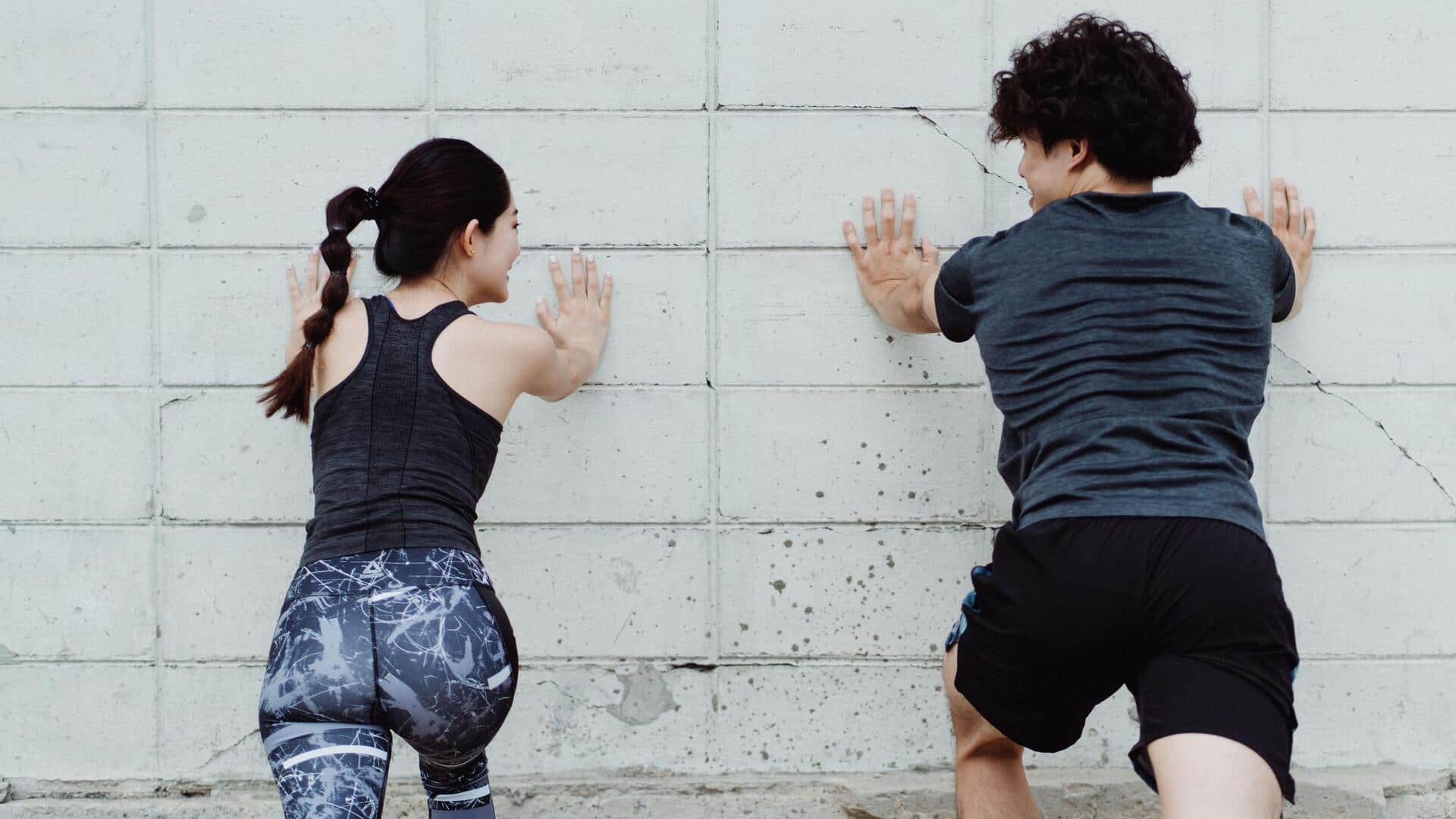 Wall push-ups can boost your health in these 5 ways