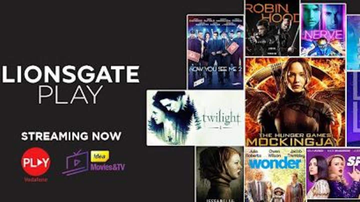 Lionsgate Play to premiere 60 exclusive titles in India