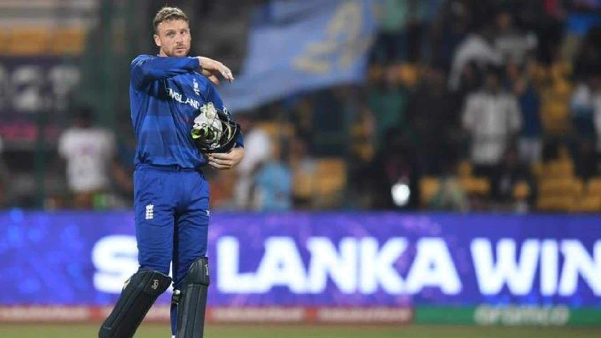 Jos Buttler: Decoding his woeful stats in World Cup 2023