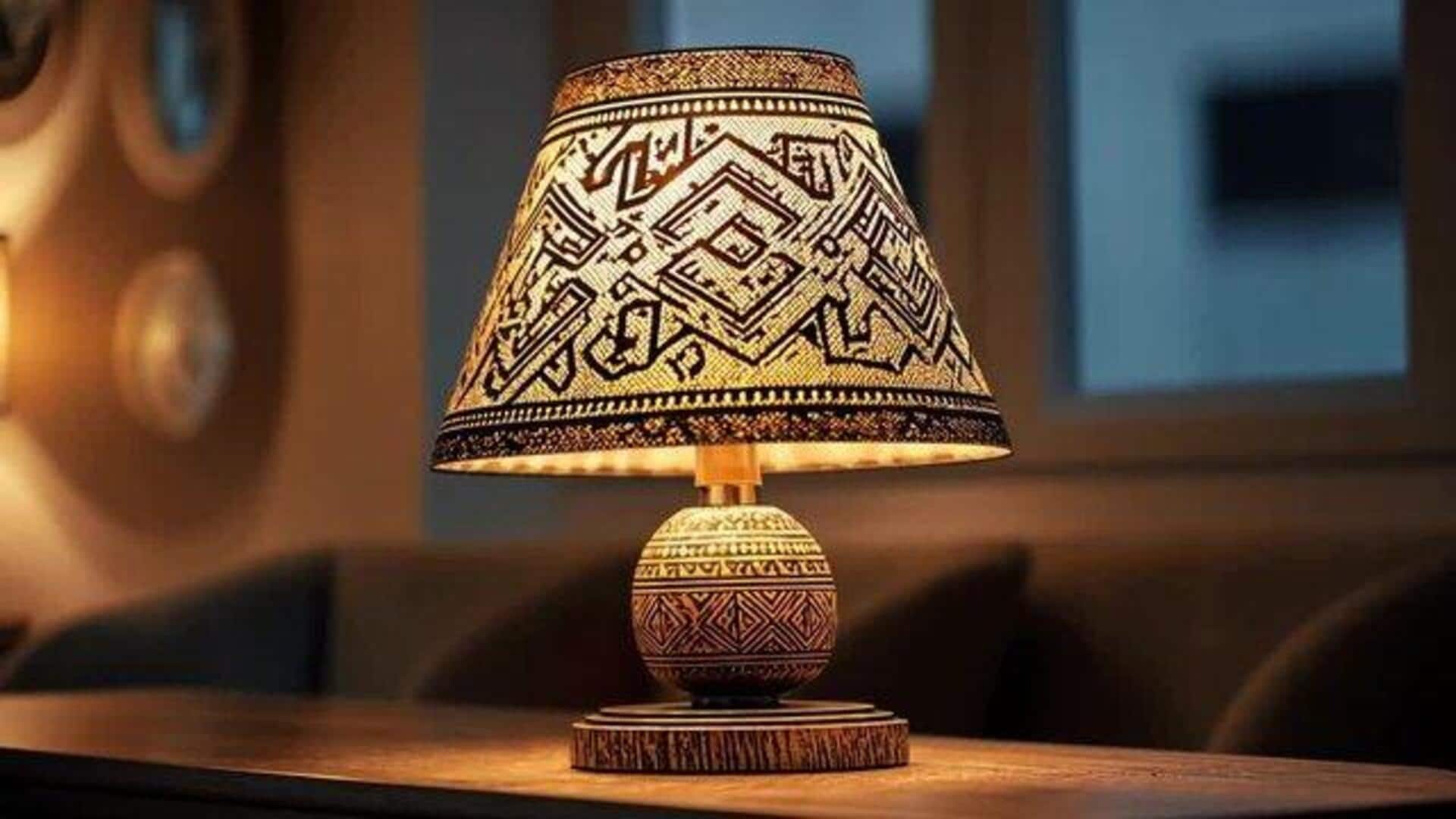 How to create stunning raffia lampshades