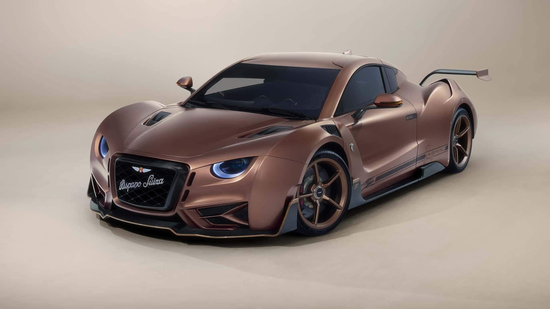 This stylish electric hypercar celebrates Hispano Suiza's 120th anniversary