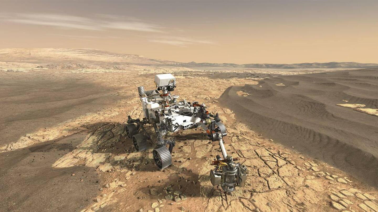 NASA's Perseverance Rover finds a tantalizing Martian sandstone