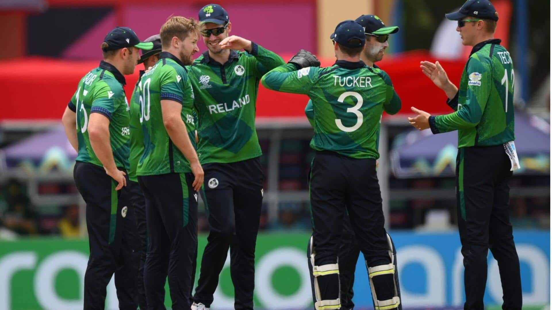 Ireland's Barry McCarthy records his best T20 World Cup figures