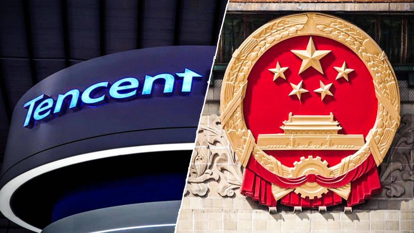 China bans Tencent Holdings from updating and releasing new apps