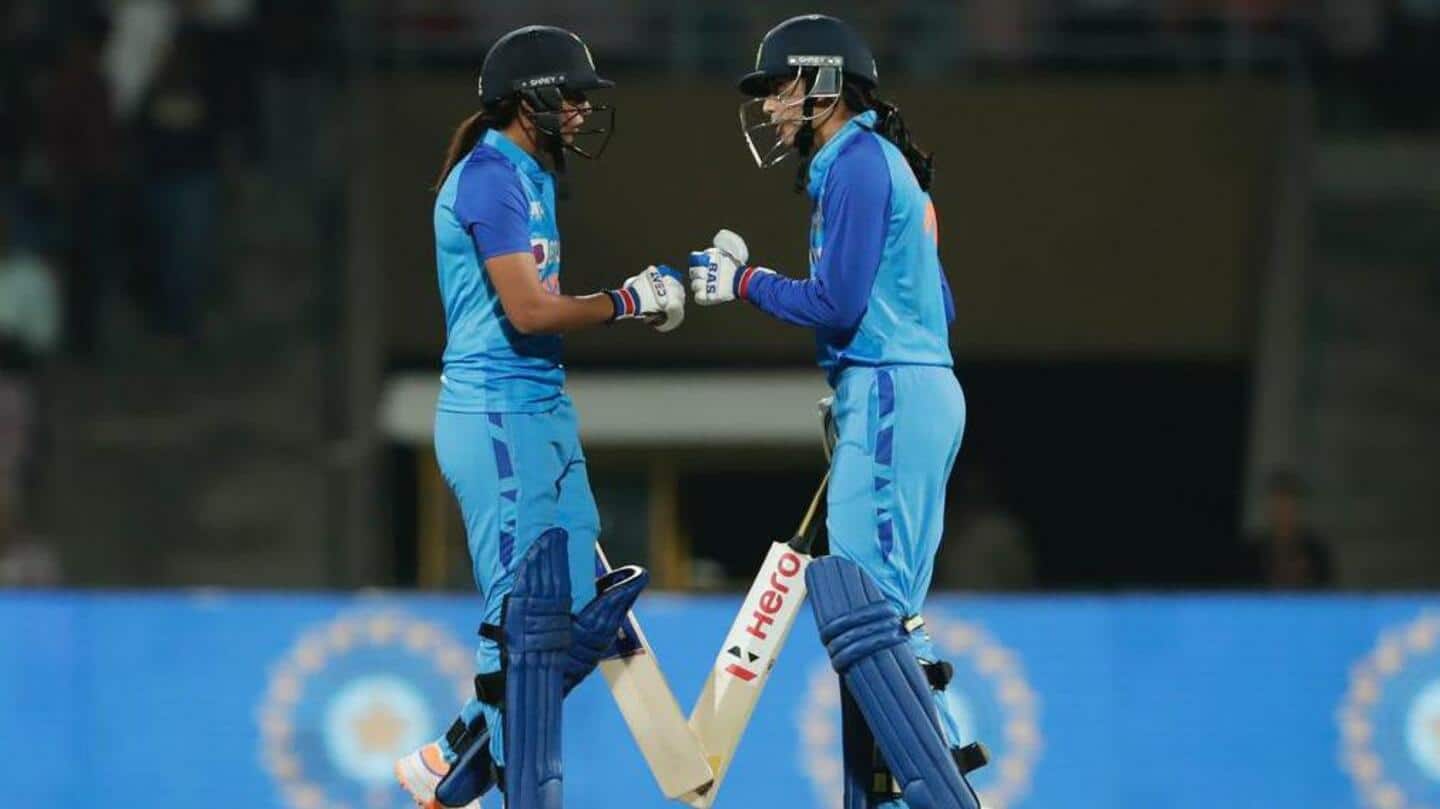 Women's T20I Tri-Series: Smriti Mandhana and Harmanpreet Kaur slam fifties 