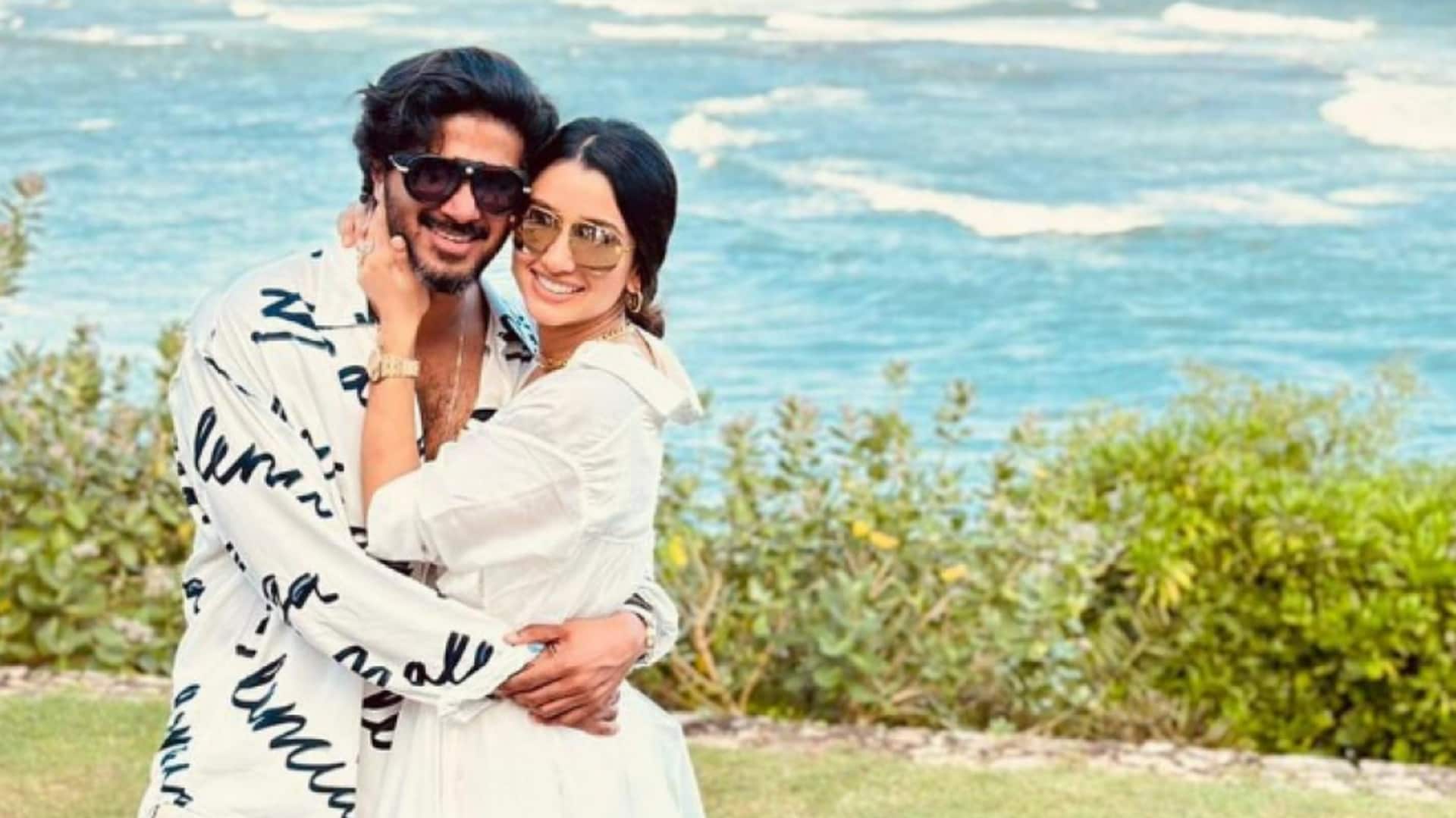 Dulquer Salmaan calls wife 'calm and center' on wedding anniversary