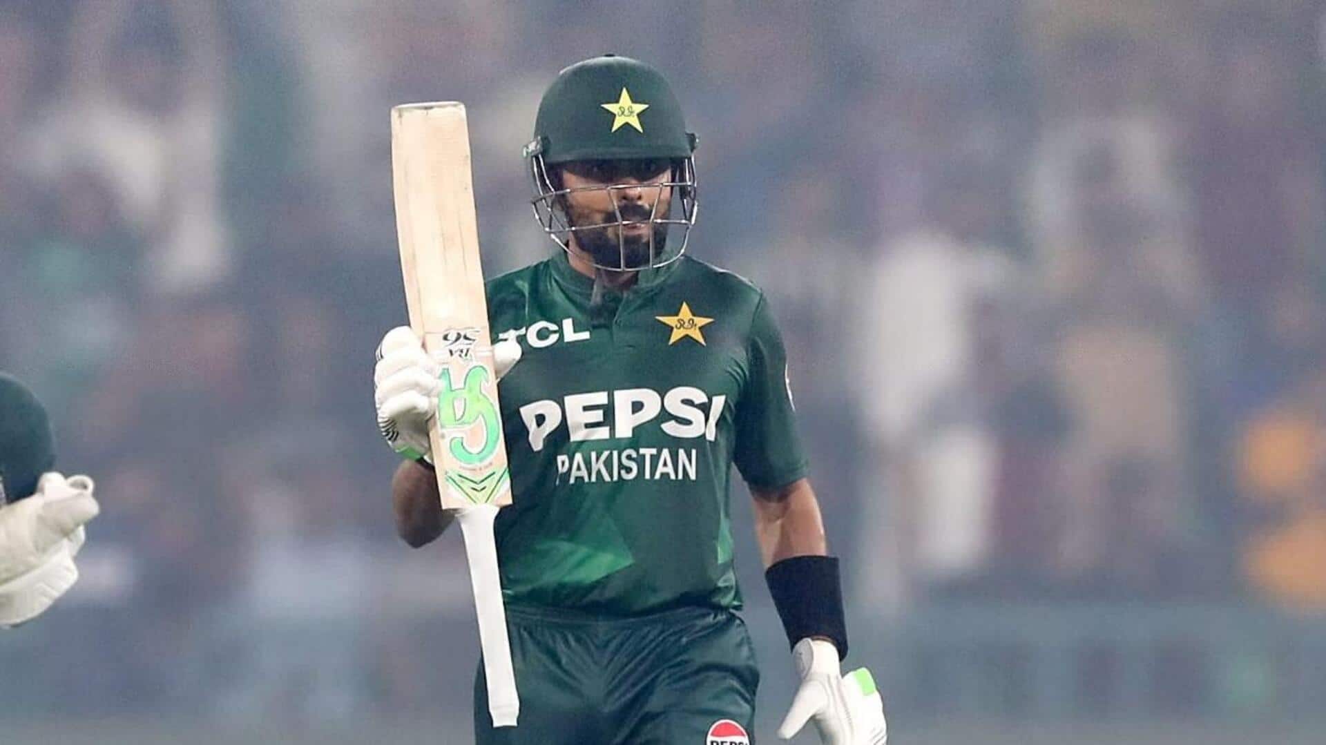 Babar Azam hammers his 37th fifty in T20Is: Key stats