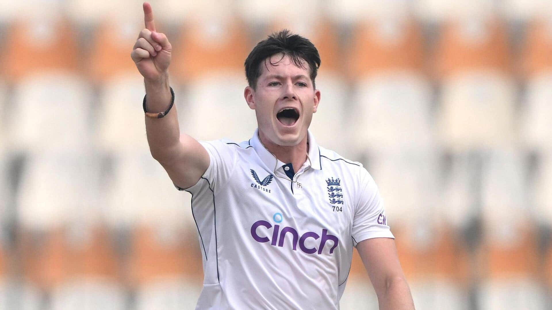 Potts, Bashir named in England's squad for 5th Ashes Test