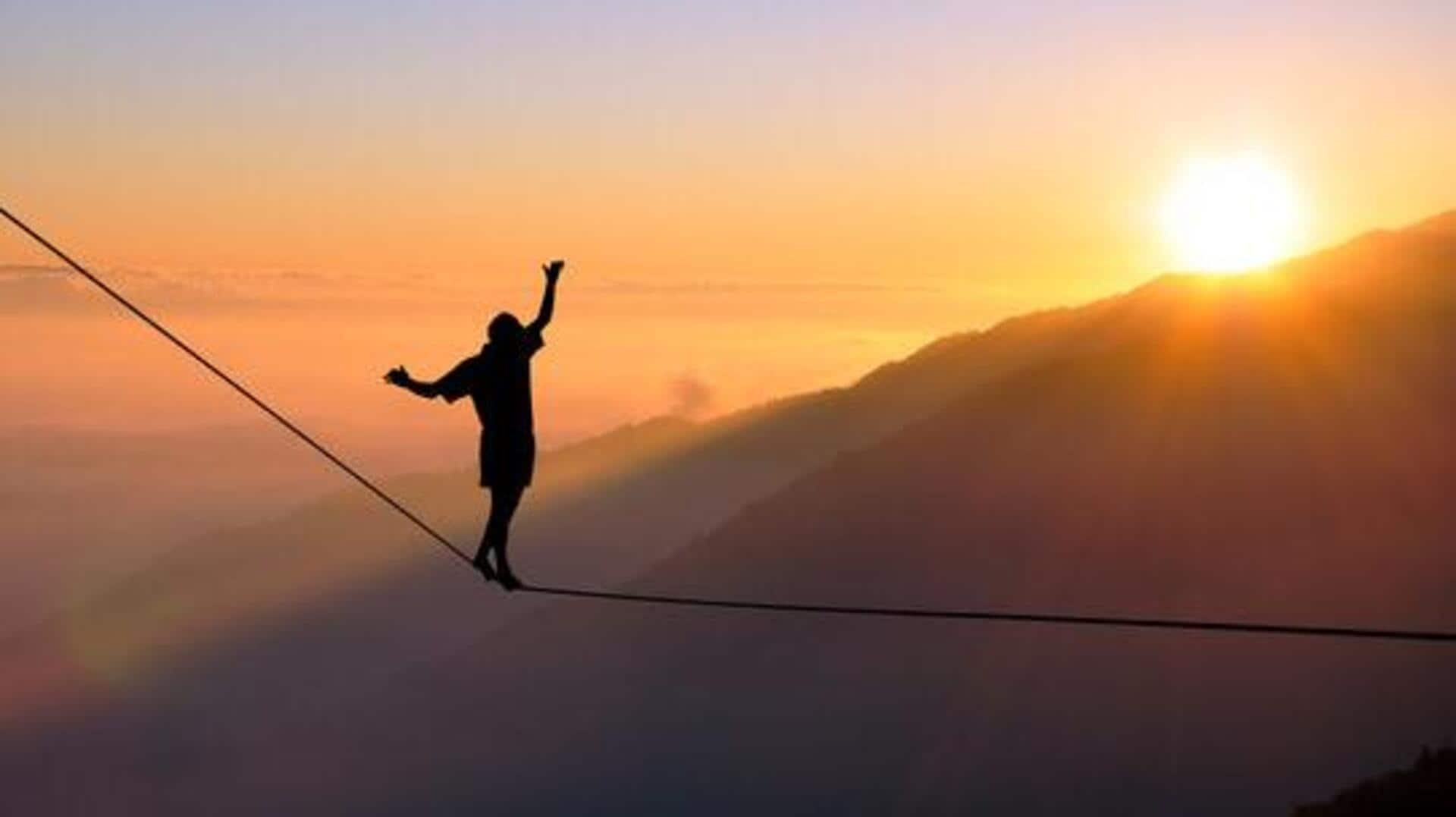 Slacklining: A thrilling sport that tests your balance