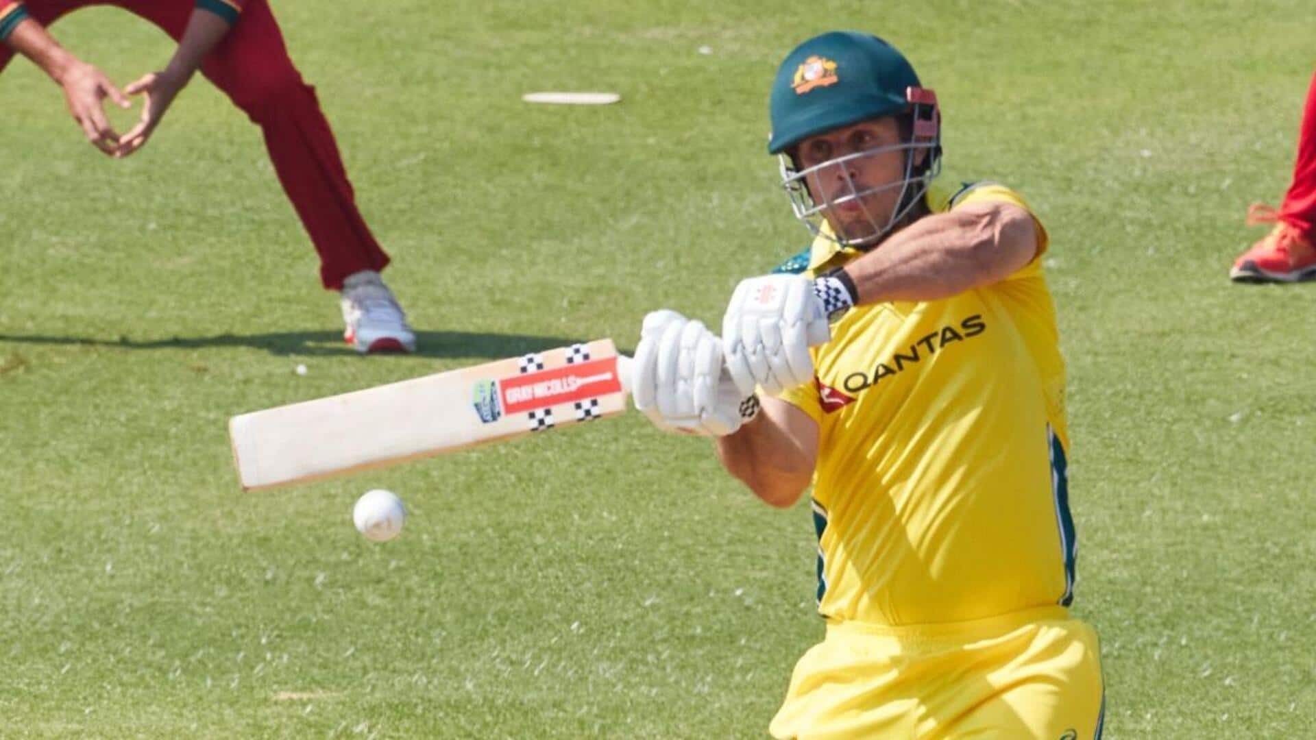 Mitchell Marsh races to 5,000 List A runs: Key stats