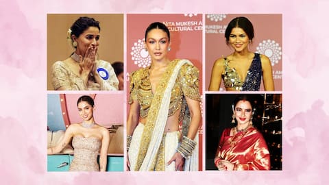 Astonishing red carpet fashion moments of 2023 celebrated in India