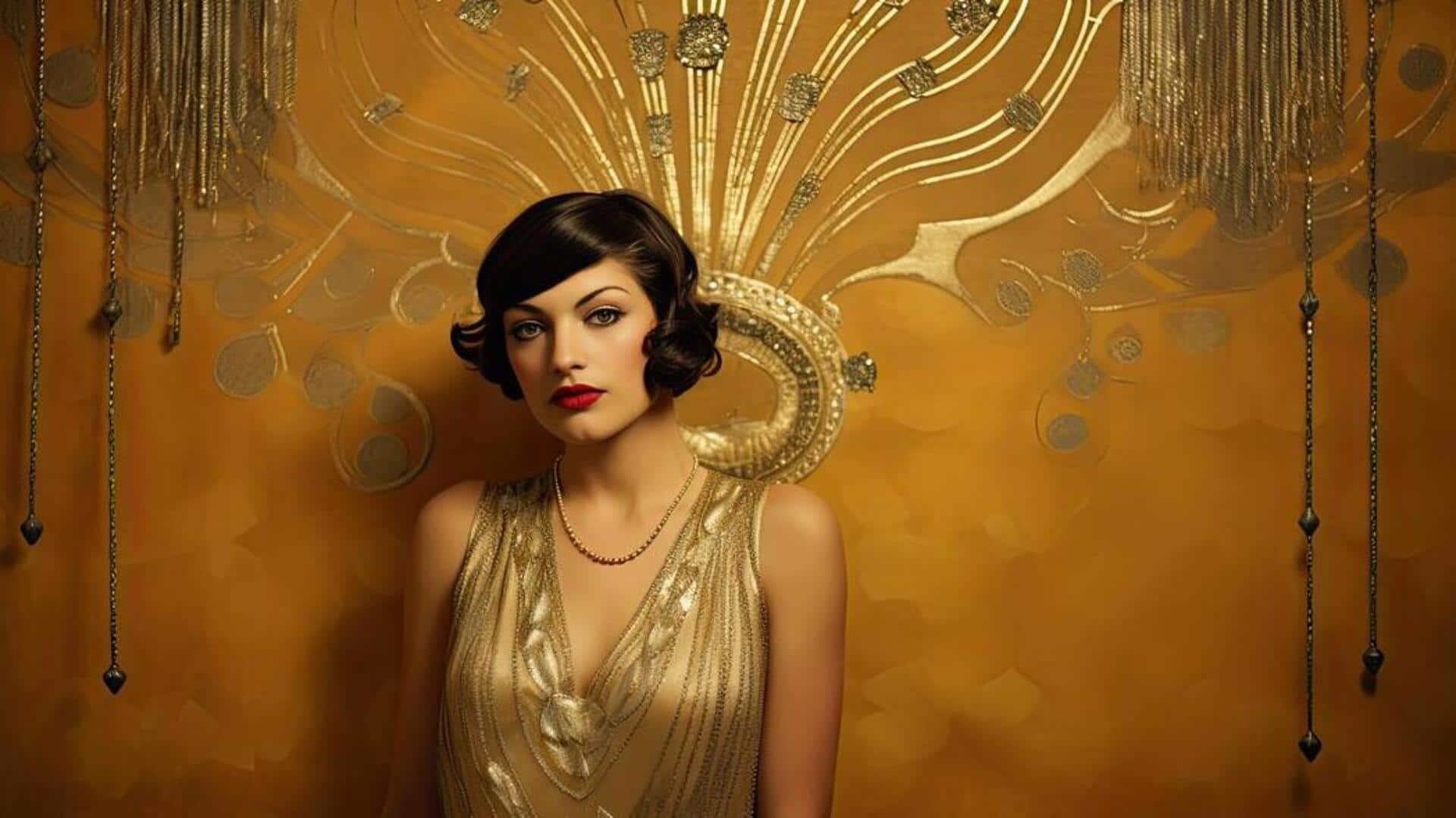 Art Deco fashion makes for a timeless aesthetic