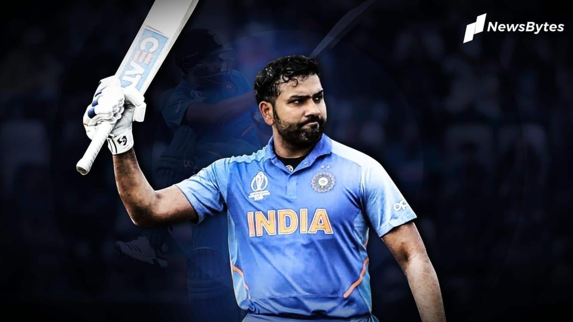 Rohit Sharma becomes first-ever batter with 200 T20I sixes