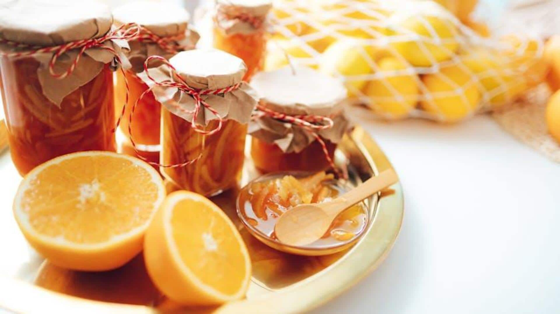 Elevating meals with orange marmalade