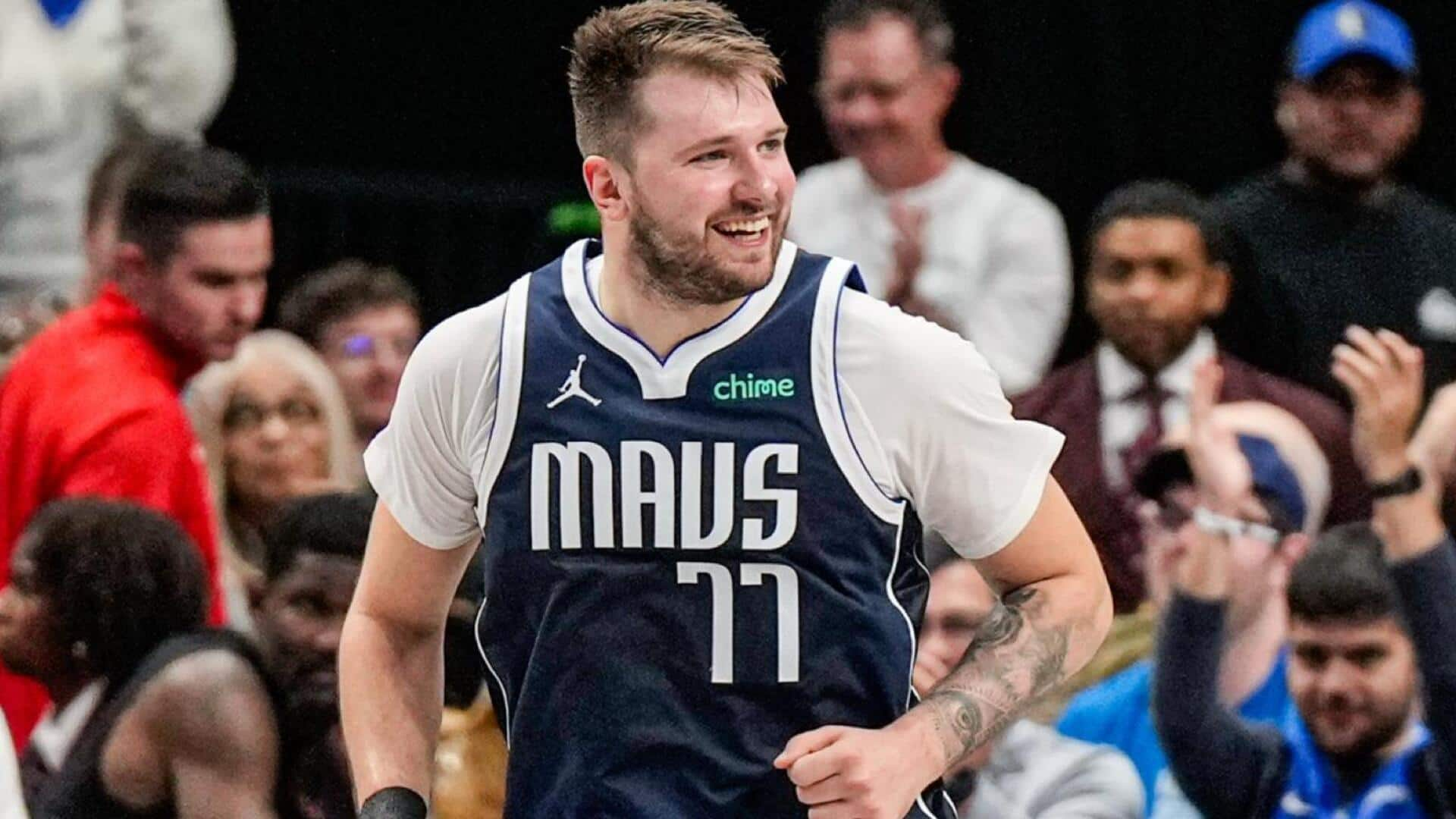 #ThisDayThatYear: Mavericks' Luka Doncic records NBA's first 60-21-10 triple-double